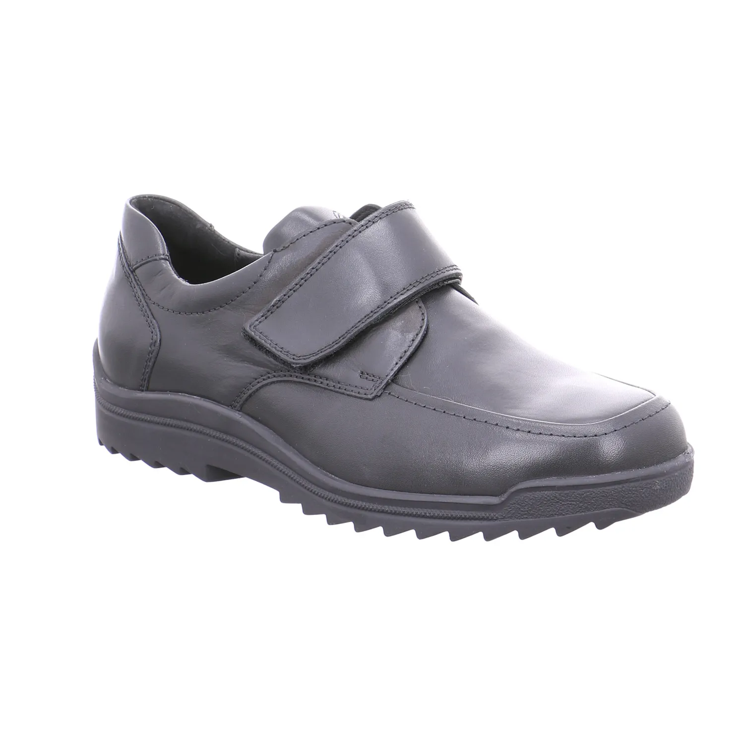 WALDLÄUFER Halbschuh Schwarz Leder 