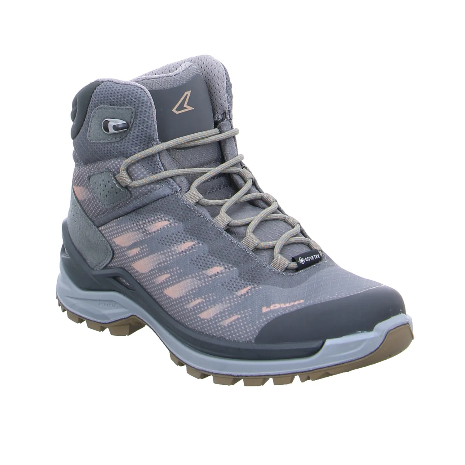 LOWA Gore-Tex Wander- Bergschuh Damen Grau Synthetik LOWA Gore-Tex Wander- Bergschuh Damen Grau Synthetik