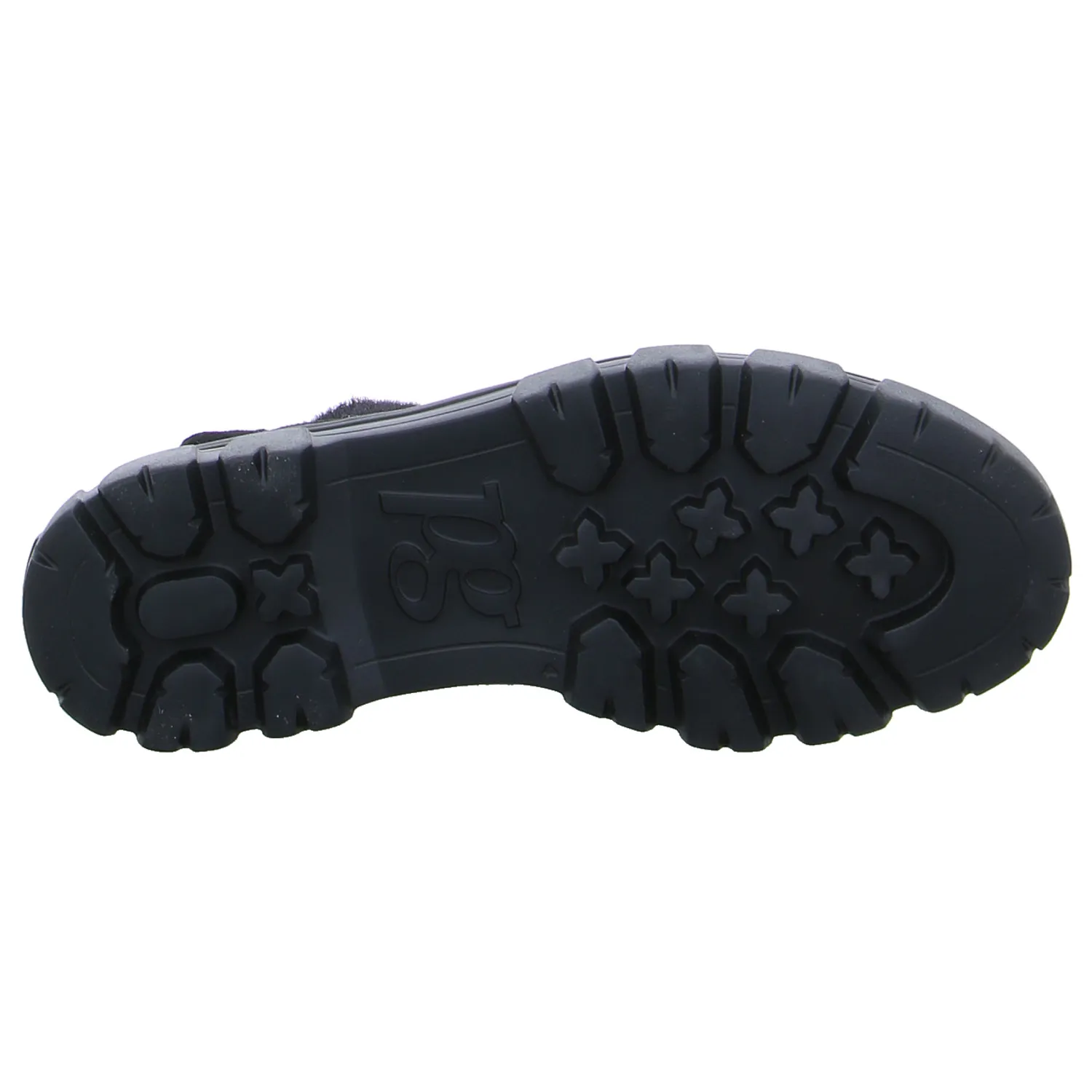 PAUL GREEN Boot Schwarz Leder 