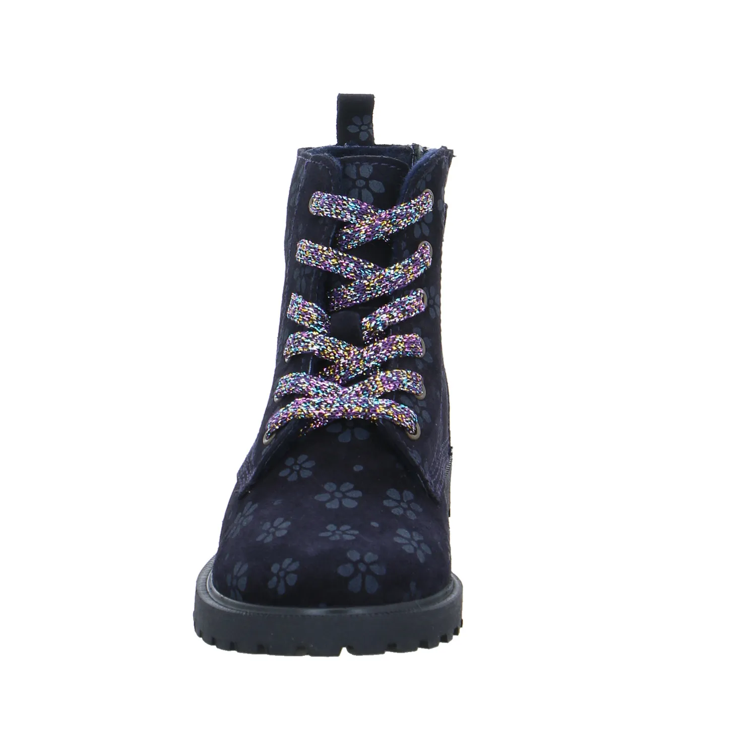 SCHUHENGEL Schnürstiefel Kleinkinder-Winterstiefel Blau Leder SCHUHENGEL Schnürstiefel Kleinkinder-Winterstiefel Blau Leder