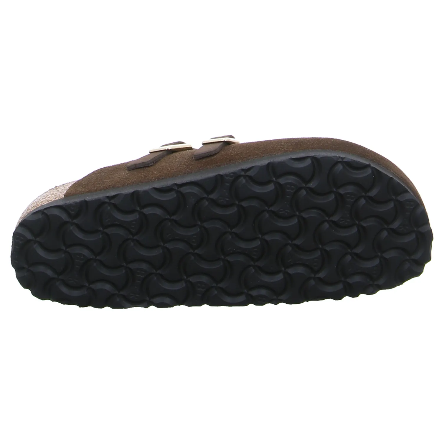 BIRKENSTOCK Pantolette Braun Leder BIRKENSTOCK Pantolette Braun Leder