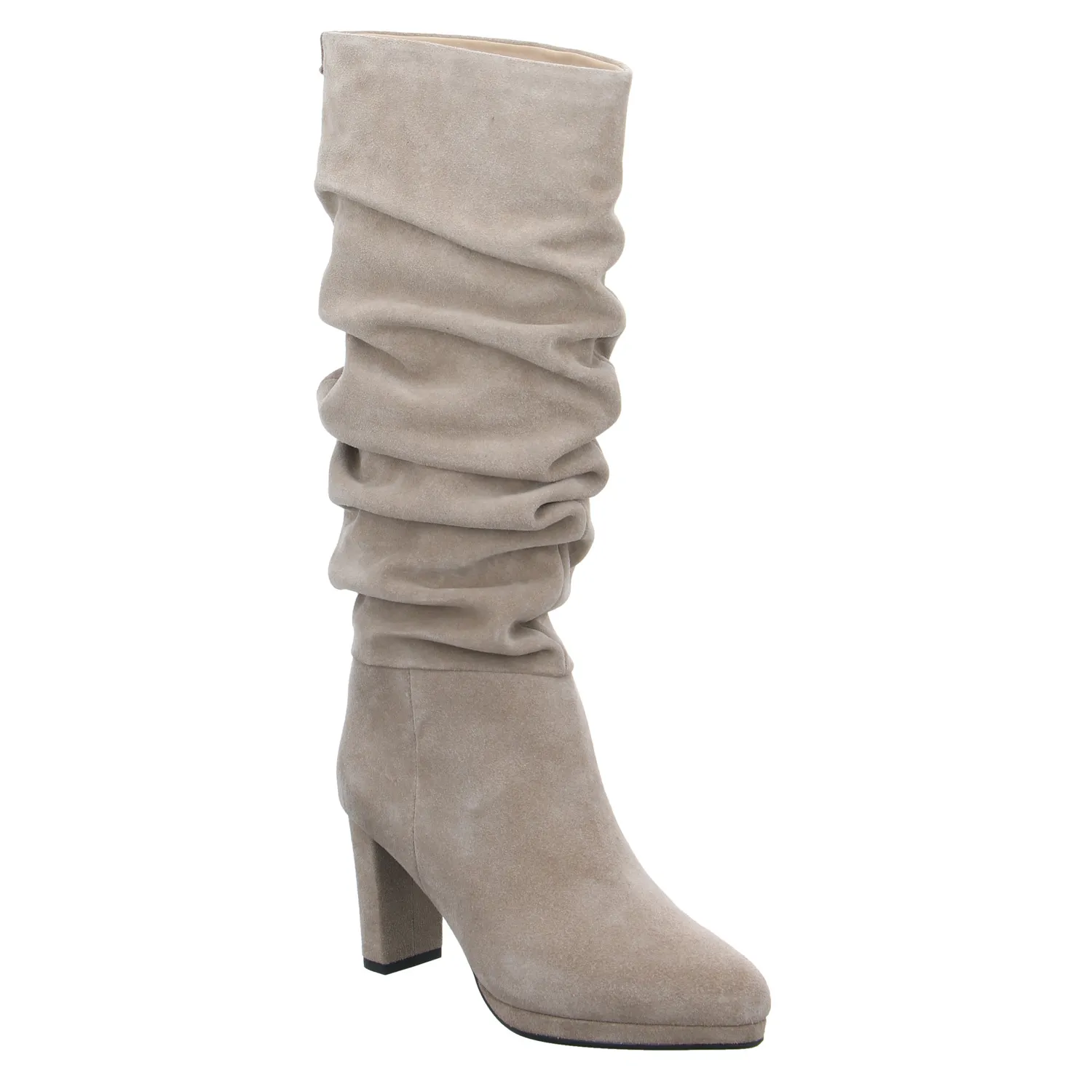 PETER KAISER Stiefel Taupe Leder PETER KAISER Stiefel Taupe Leder