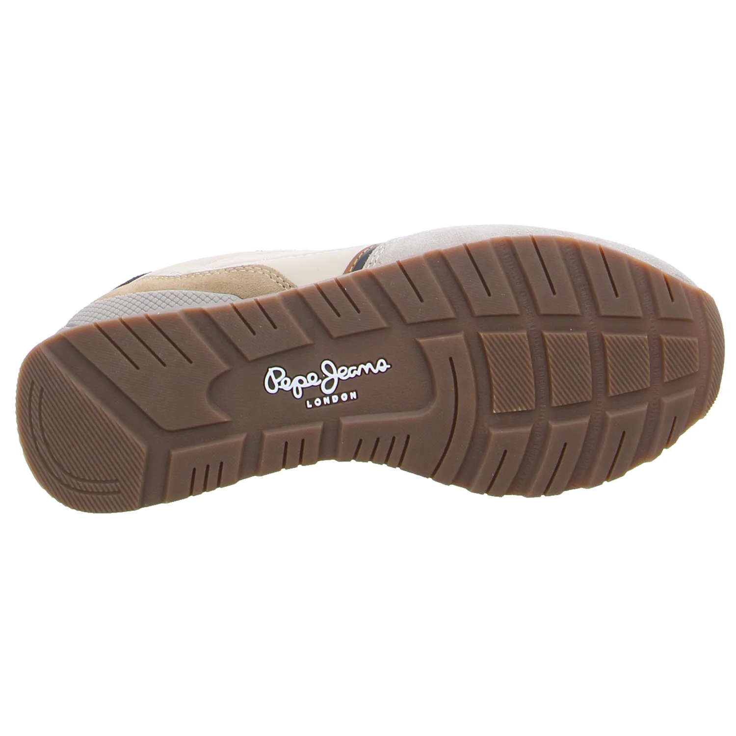 PEPE JEANS Halbschuhe Sneaker Stoff Beige Lederimitat PEPE JEANS Halbschuhe Sneaker Stoff Beige Lederimitat