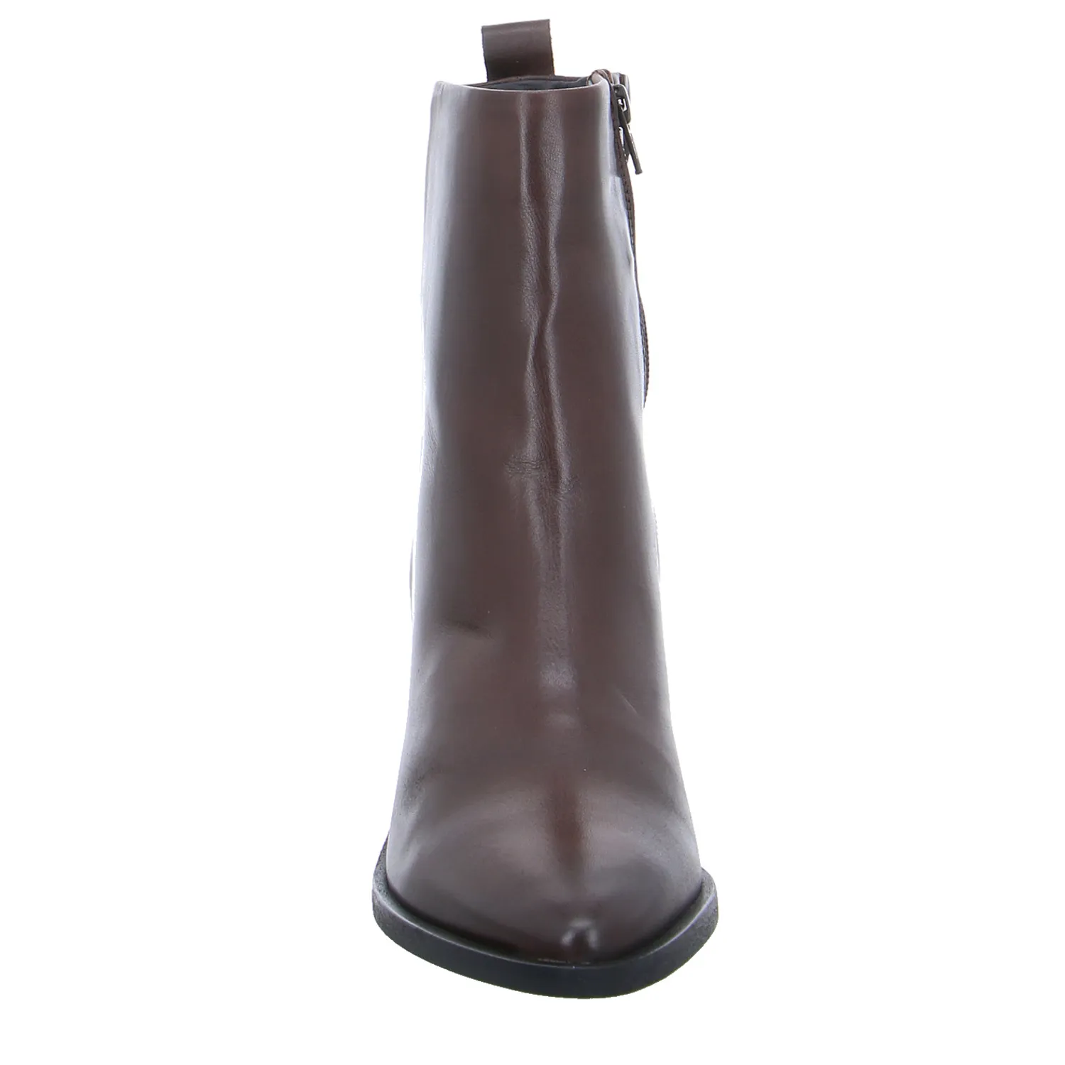 SCHUHENGEL Stiefelette Braun Leder SCHUHENGEL Stiefelette Braun Leder
