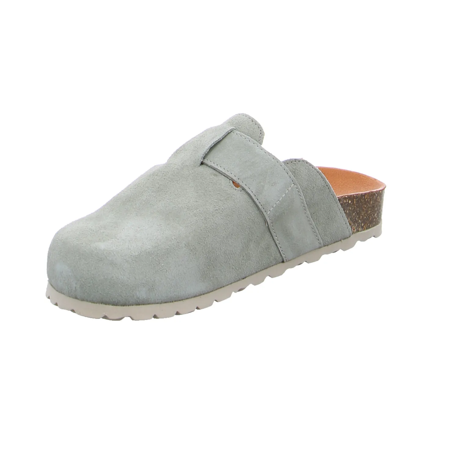 VERBENAS Pantolette Mint Leder 