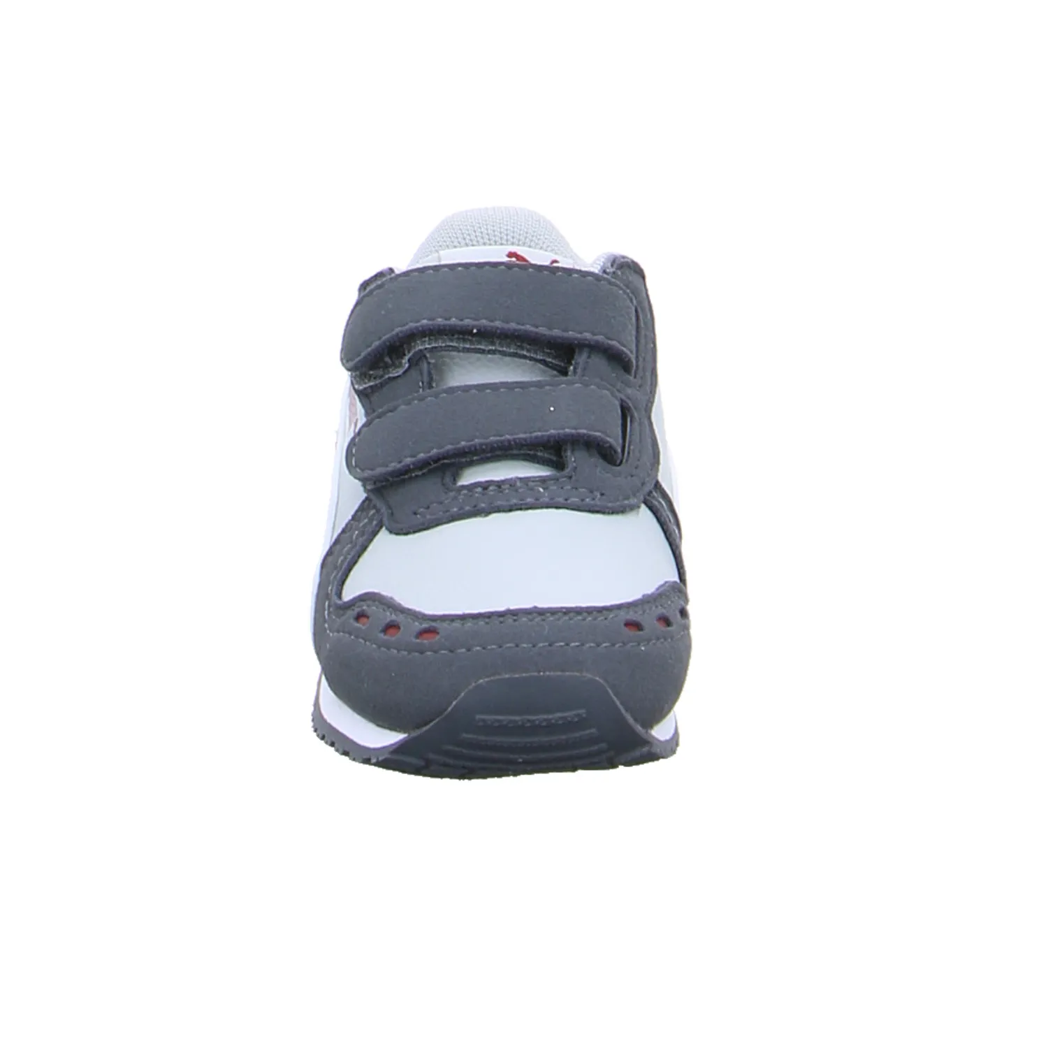 PUMA unisex Sneaker Baby-Sport-Bottine Grau Lederimitat 