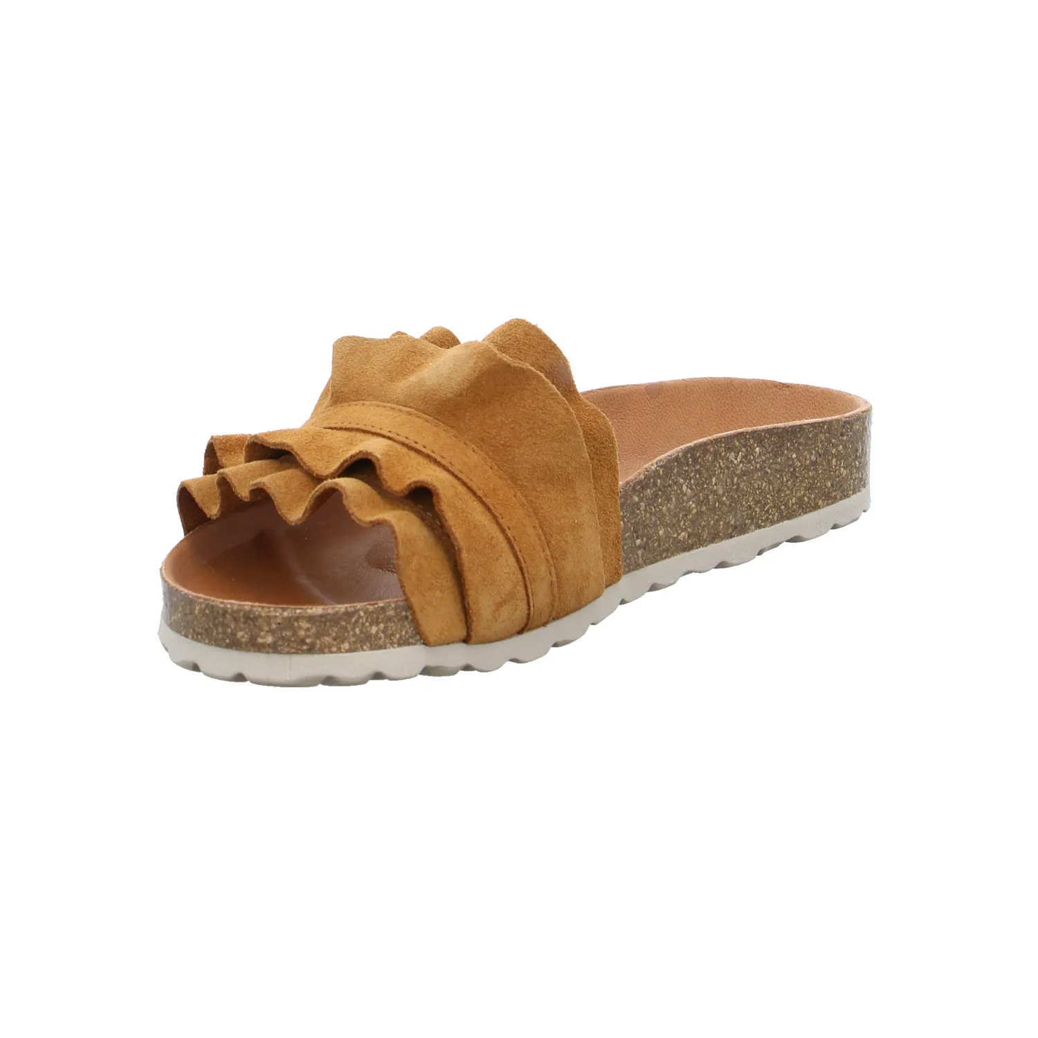 VERBENAS Pantolette Cognac Leder VERBENAS Pantolette Cognac Leder