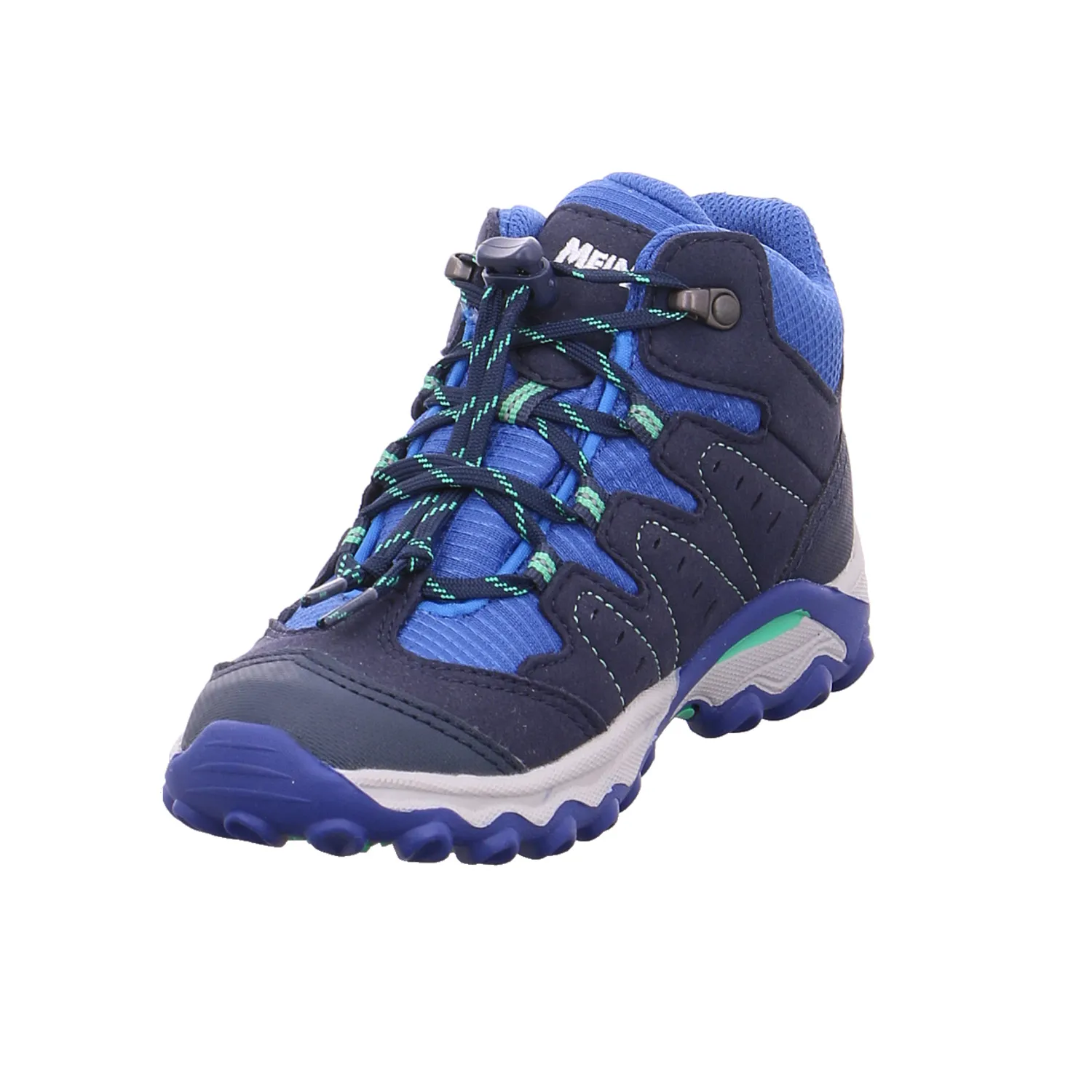 MEINDL mit Gore Tex Kinder-Wanderschuhe Blau Synthetik MEINDL mit Gore Tex Kinder-Wanderschuhe Blau Synthetik