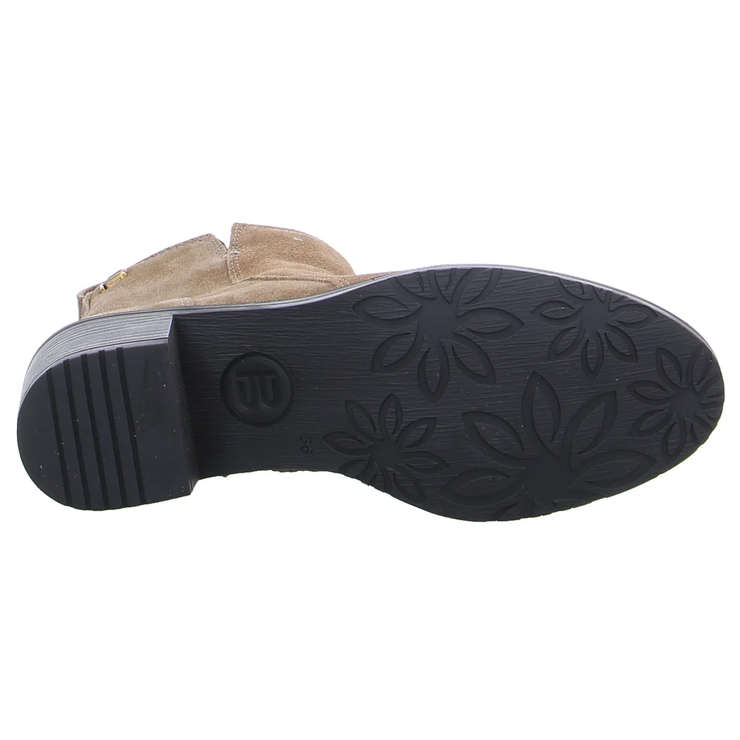 BAGATT Stiefelette Taupe Leder 