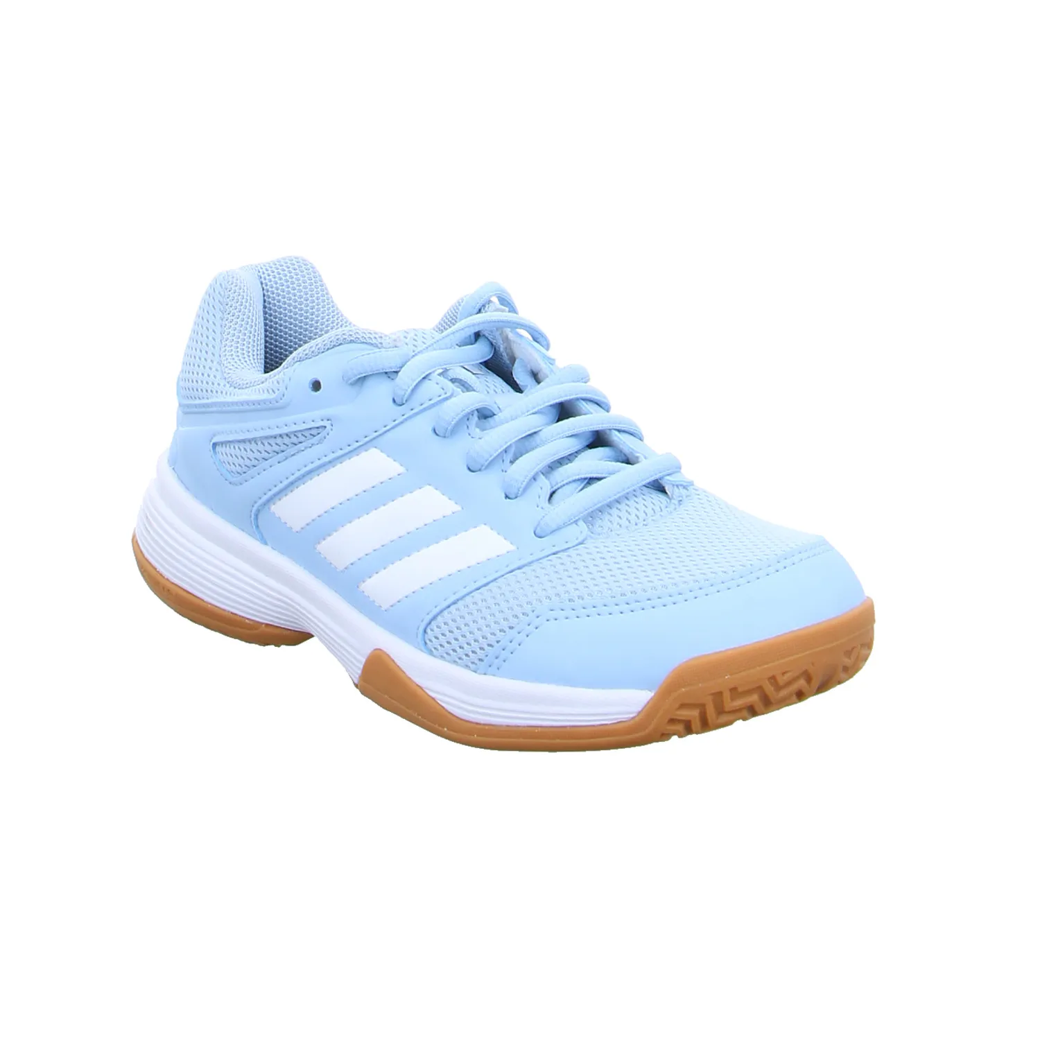 ADIDAS Kinder Indoor Hellblau Synthetik 
