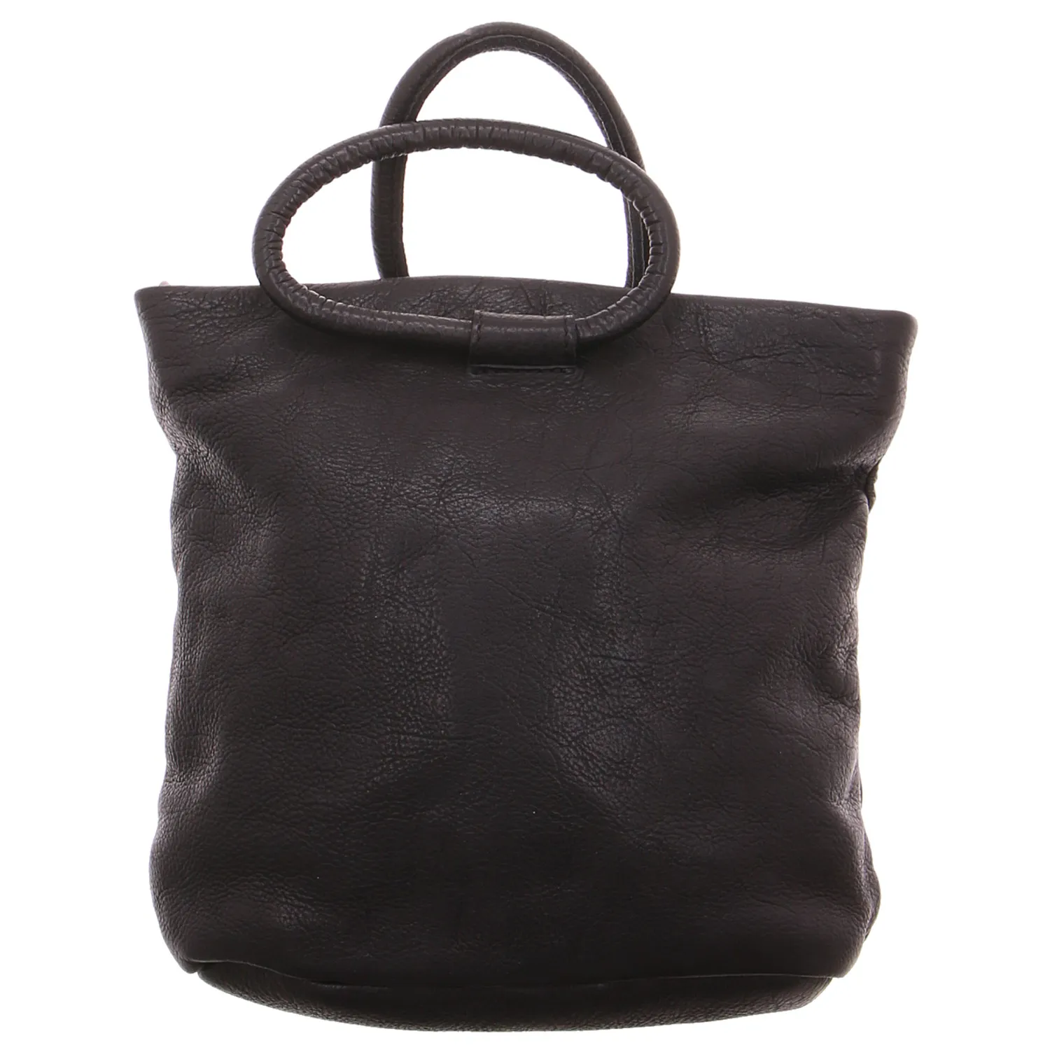 BEAR DESIGN Beuteltasche Schwarz Leder BEAR DESIGN Beuteltasche Schwarz Leder