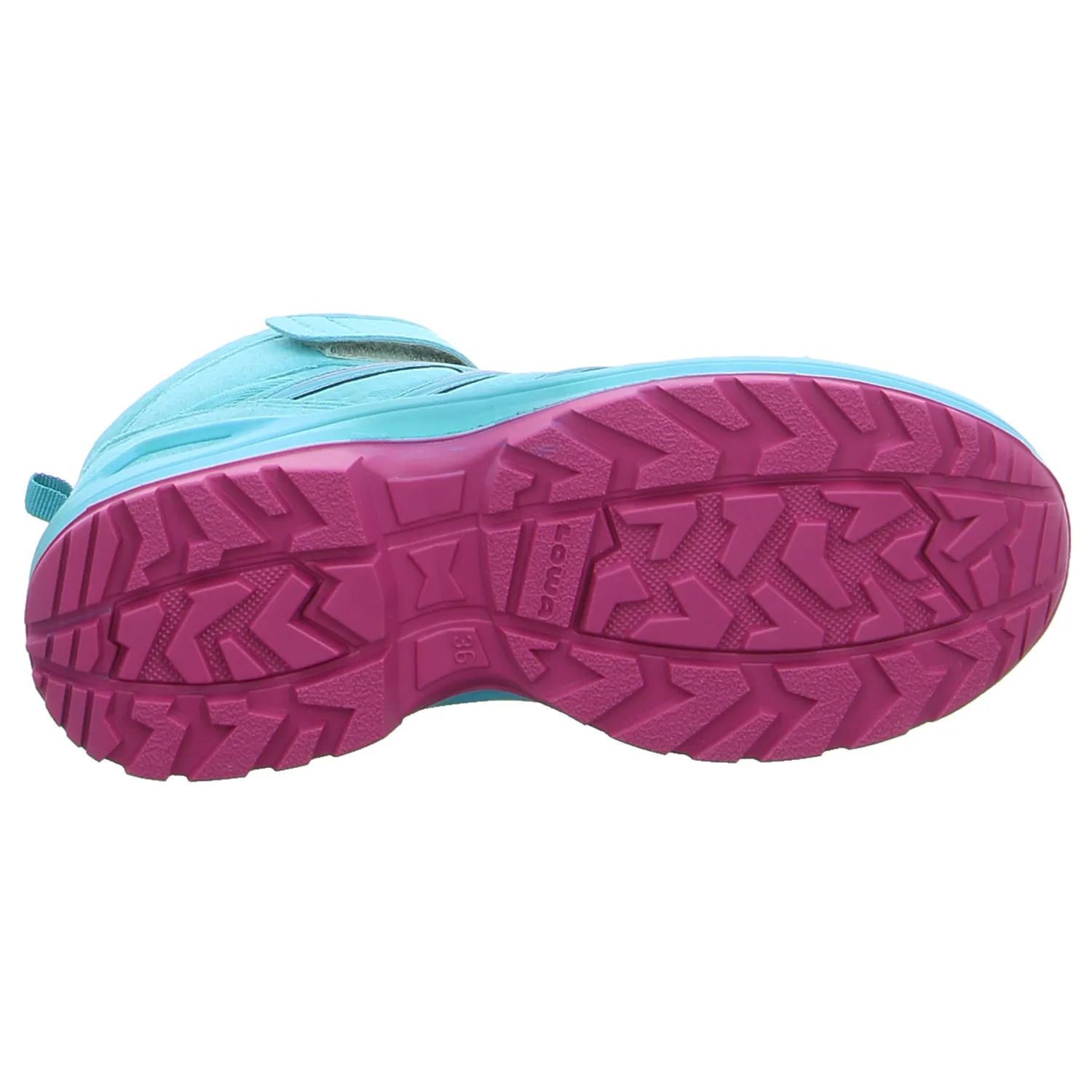 LOWA Maddox MID GTX JR Kinder-Wanderschuhe Hellblau Synthetik 