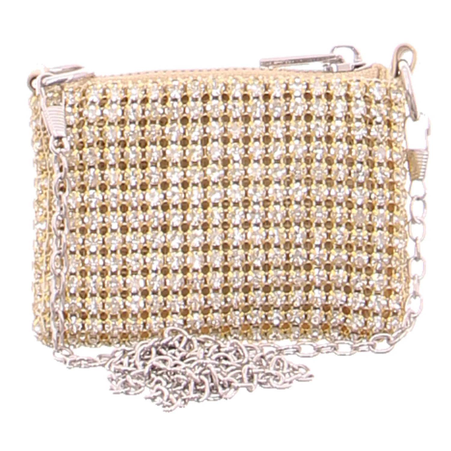 * Clutch / Abendtasche Gold Synthetik * Clutch / Abendtasche Gold Synthetik