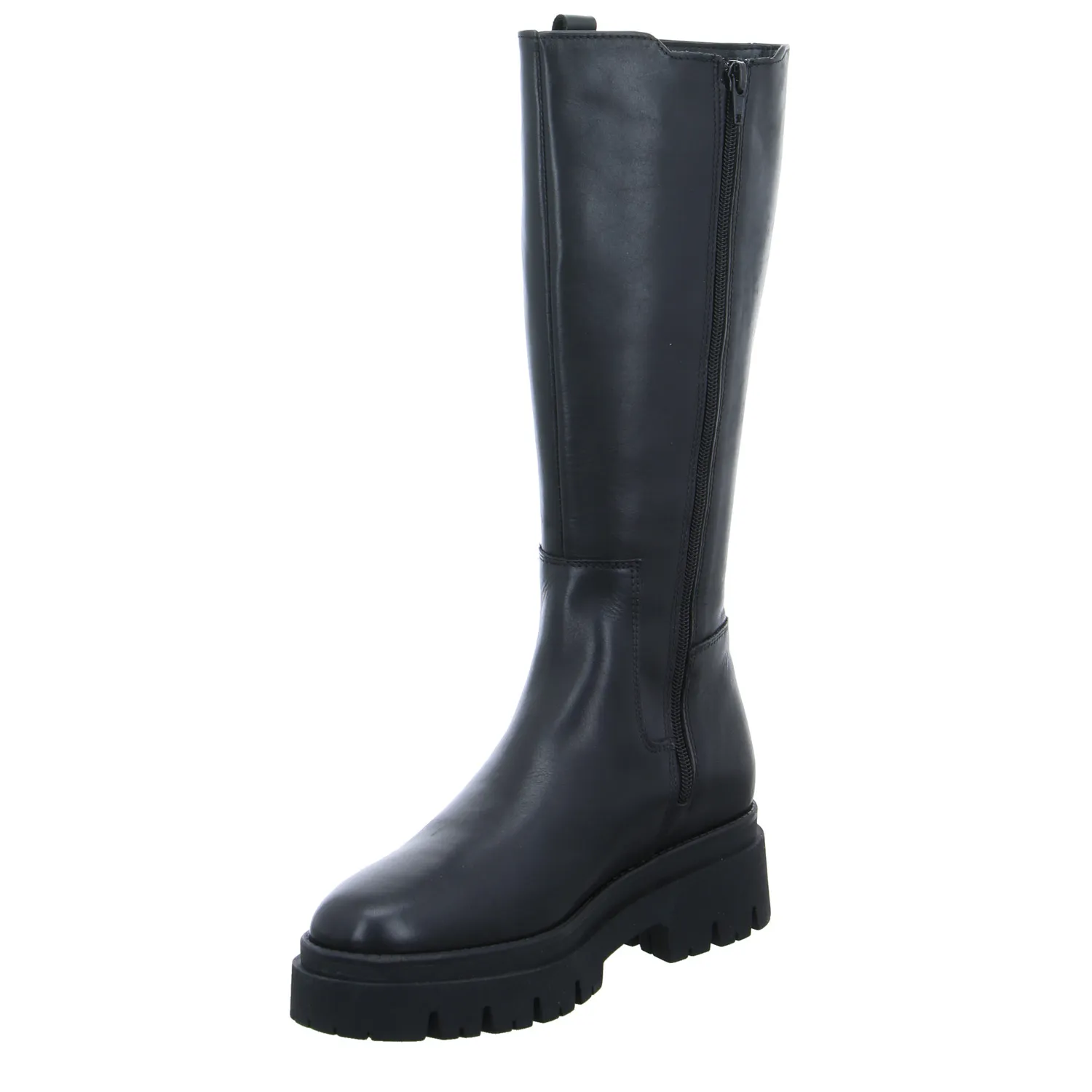 TAMARIS Stiefel Schwarz Leder TAMARIS Stiefel Schwarz Leder
