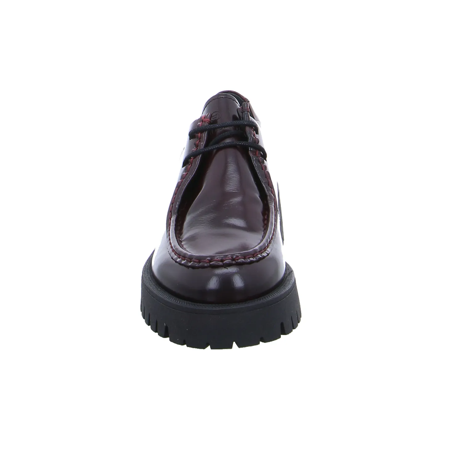 SCHUHENGEL Schnürschuh Bordeau Leder SCHUHENGEL Schnürschuh Bordeau Leder