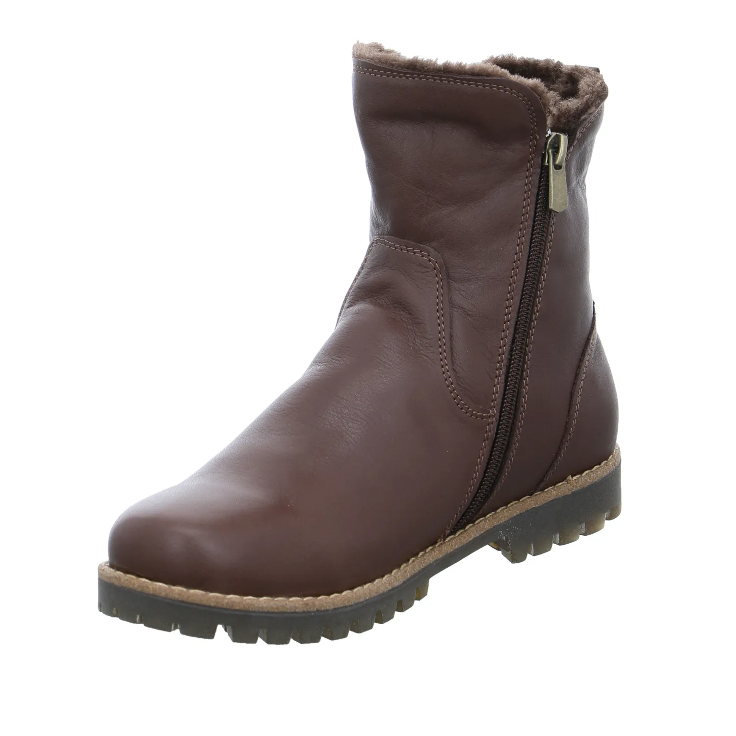 ANDREA CONTI mit Wechselfussbett Boot Braun Leder ANDREA CONTI mit Wechselfussbett Boot Braun Leder