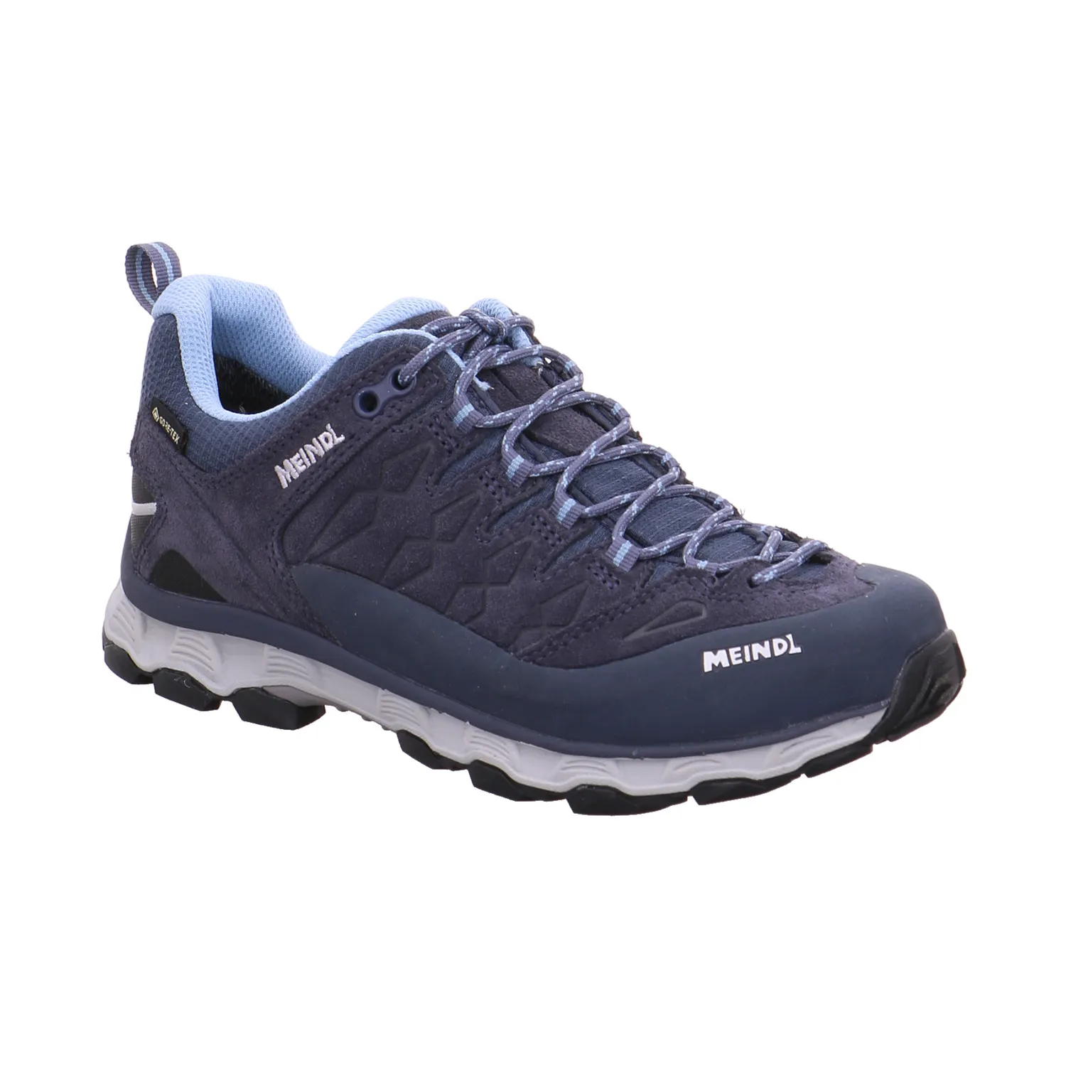 MEINDL Gore-Tex Walking / Outdoor Damen Blau Leder MEINDL Gore-Tex Walking / Outdoor Damen Blau Leder