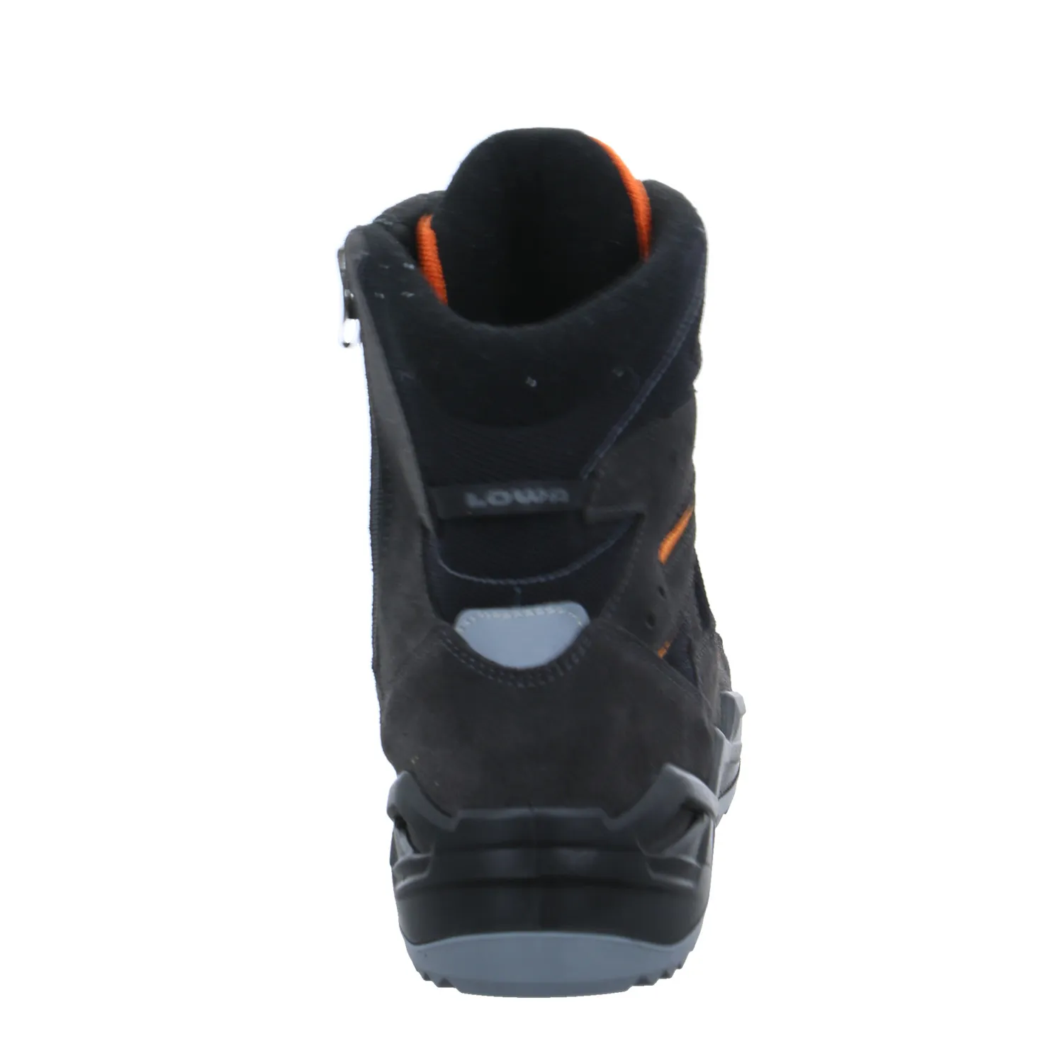 LOWA Winter-Sneaker high Jungen- Snowboot Membran Grau Textil 