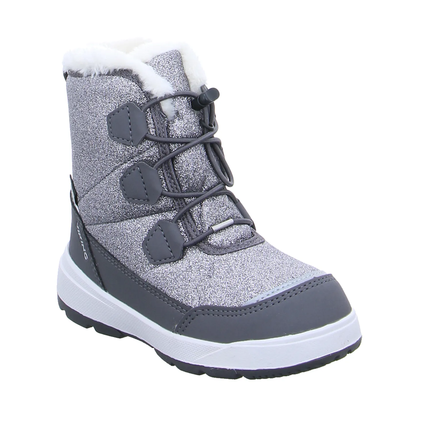 VIKING Viking - Mädchen Snowboot Kleinkinder-Snowboot Membran Grau Textil VIKING Viking - Mädchen Snowboot Kleinkinder-Snowboot Membran Grau Textil
