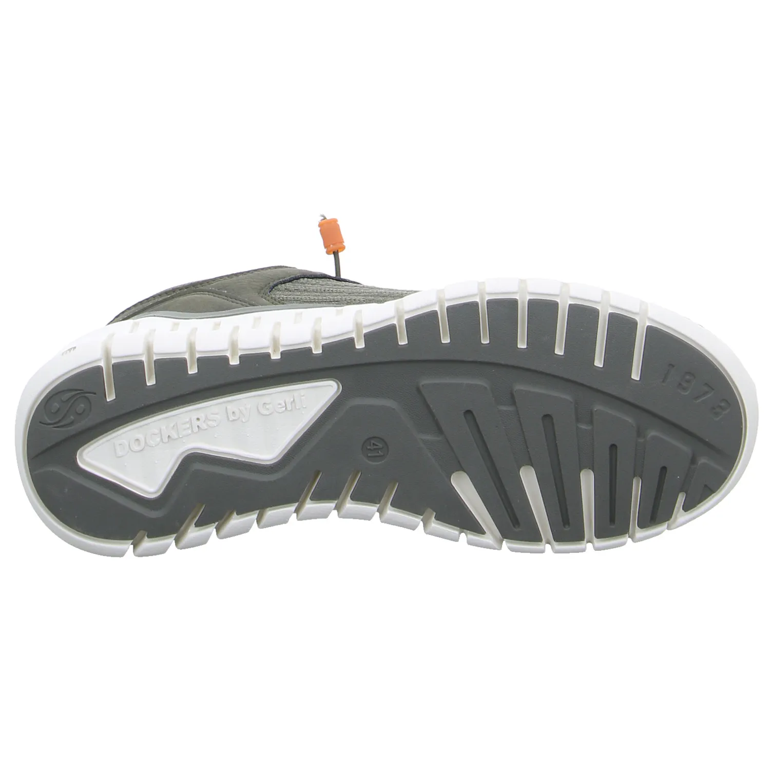 DOCKERS Halbschuhe Sneaker Stoff Khaki Synthetik 