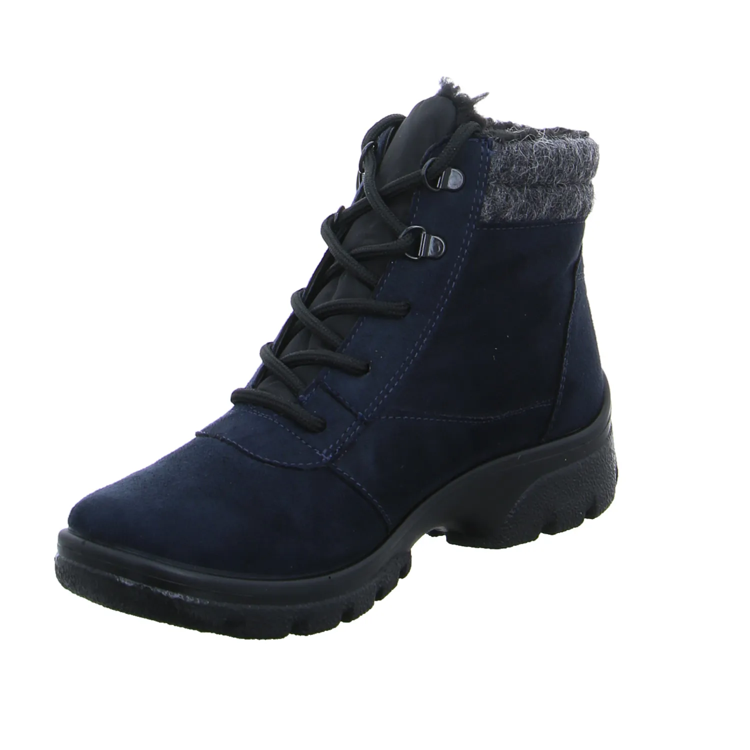 ARA Wechselfussbett und Gore-Tex Comfort-Boot Blau Lederimitat ARA Wechselfussbett und Gore-Tex Comfort-Boot Blau Lederimitat