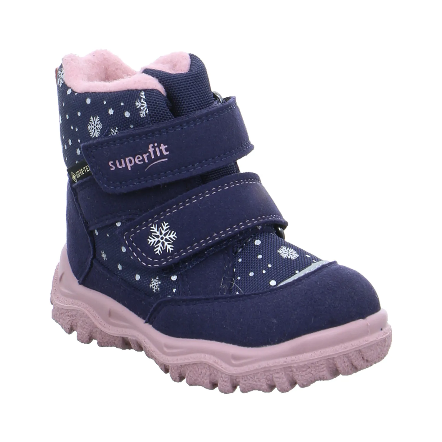 SUPERFIT Baby-Winterstiefel Mädchen Kleinkinder-Snowboot Membran Blau Textil SUPERFIT Baby-Winterstiefel Mädchen Kleinkinder-Snowboot Membran Blau Textil