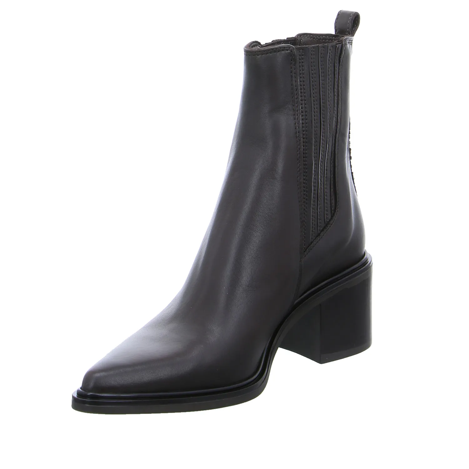 MJUS Stiefelette Dunkelbraun Leder MJUS Stiefelette Dunkelbraun Leder