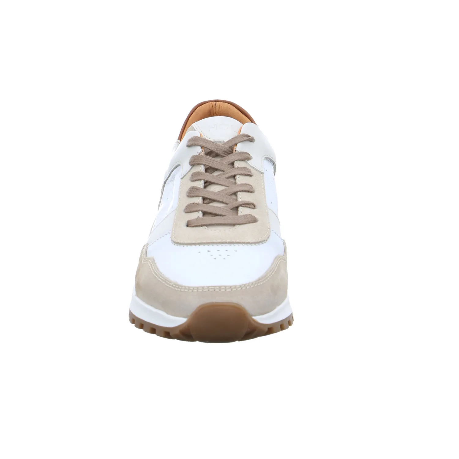 HOLD Halbschuhe Sneaker Weiss Leder HOLD Halbschuhe Sneaker Weiss Leder