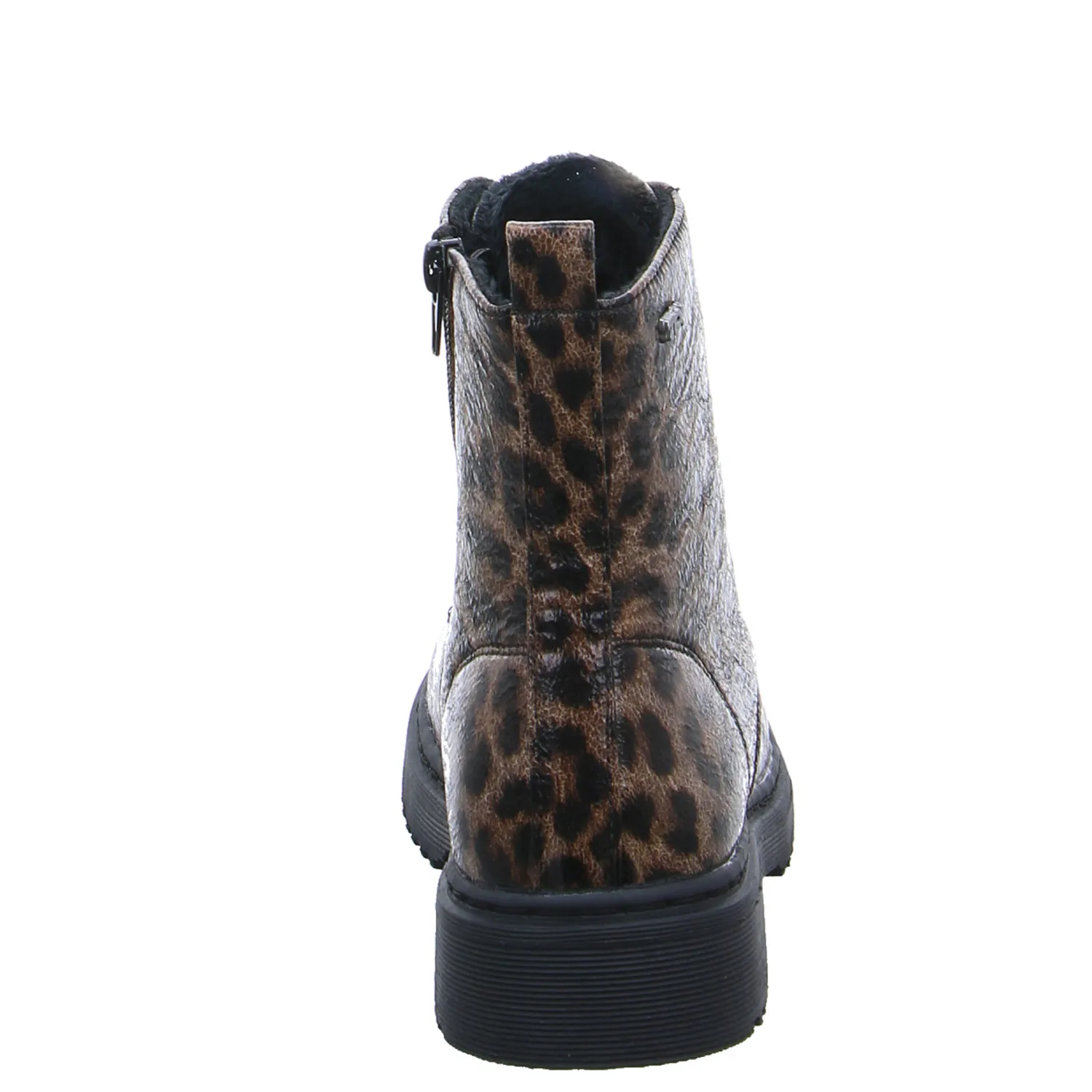 INDIGO Must-Have Winter-Stiefelchen Mädchen-Winter-Bottine Leopard Synthetik INDIGO Must-Have Winter-Stiefelchen Mädchen-Winter-Bottine Leopard Synthetik