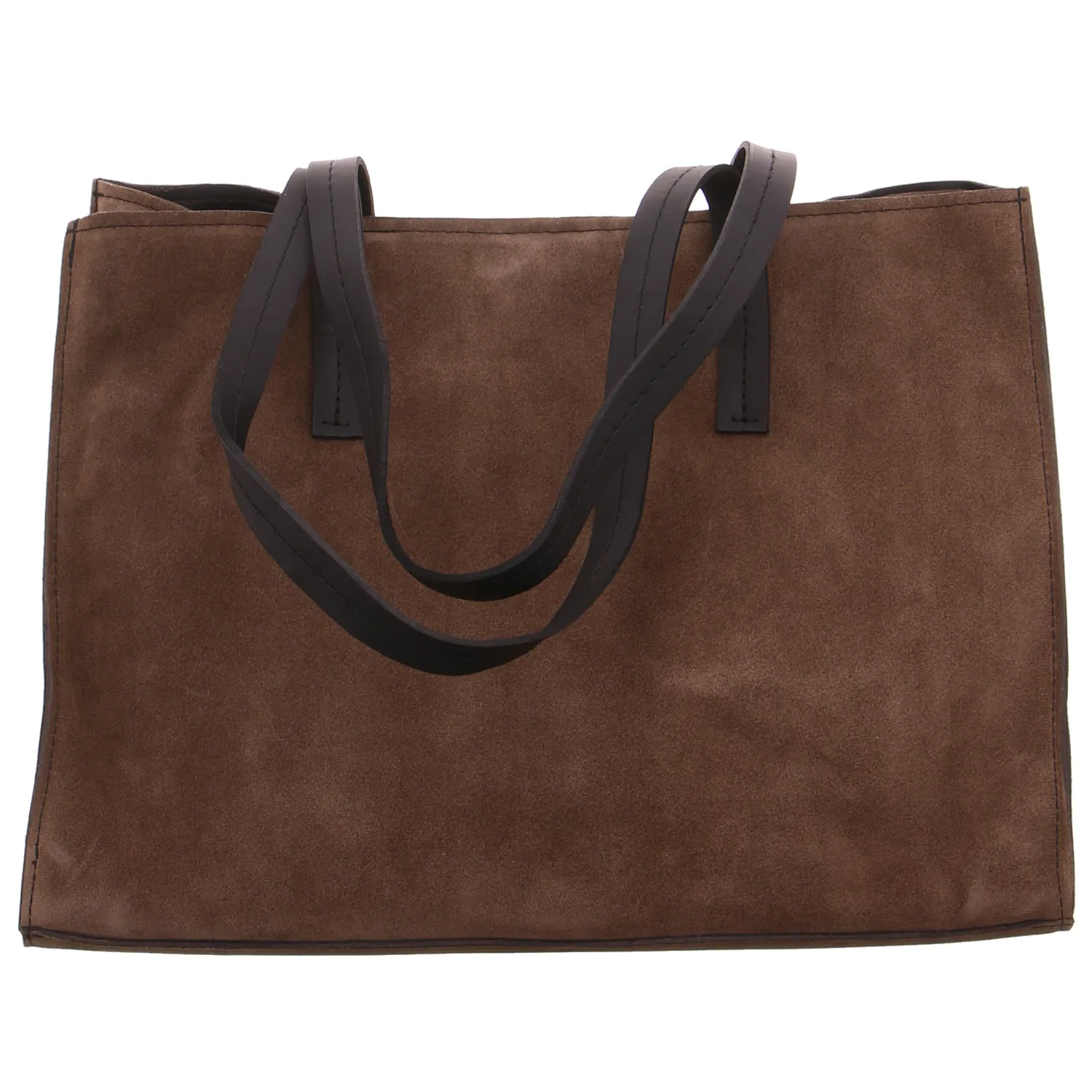 SCHUHENGEL Shopper Taupe Leder SCHUHENGEL Shopper Taupe Leder