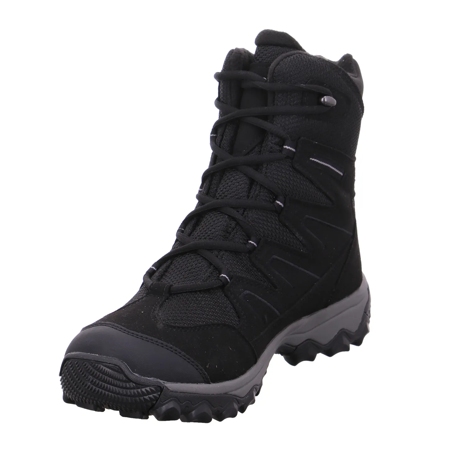 MEINDL mit Gore-Tex Snowboots Herren Schwarz Lederimitat MEINDL mit Gore-Tex Snowboots Herren Schwarz Lederimitat