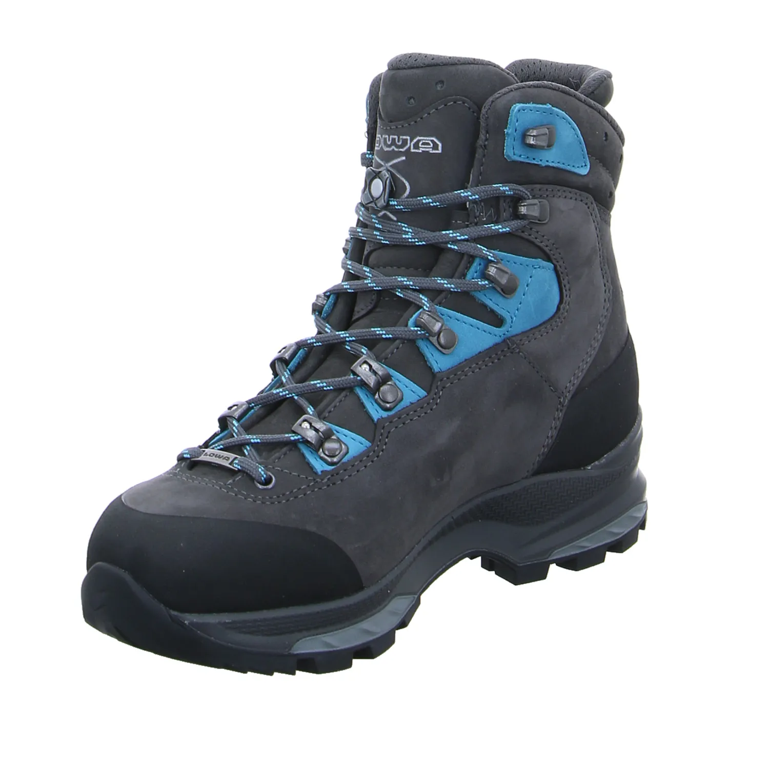 LOWA Wander- Bergschuh Damen Grau Leder 