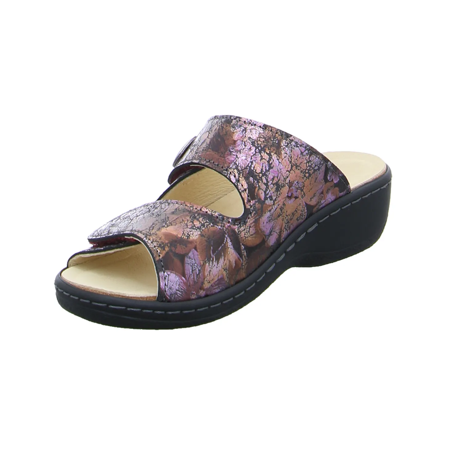COLLECTION CHRISTA PFAFF Pantolette Bordeau Leder COLLECTION CHRISTA PFAFF Pantolette Bordeau Leder