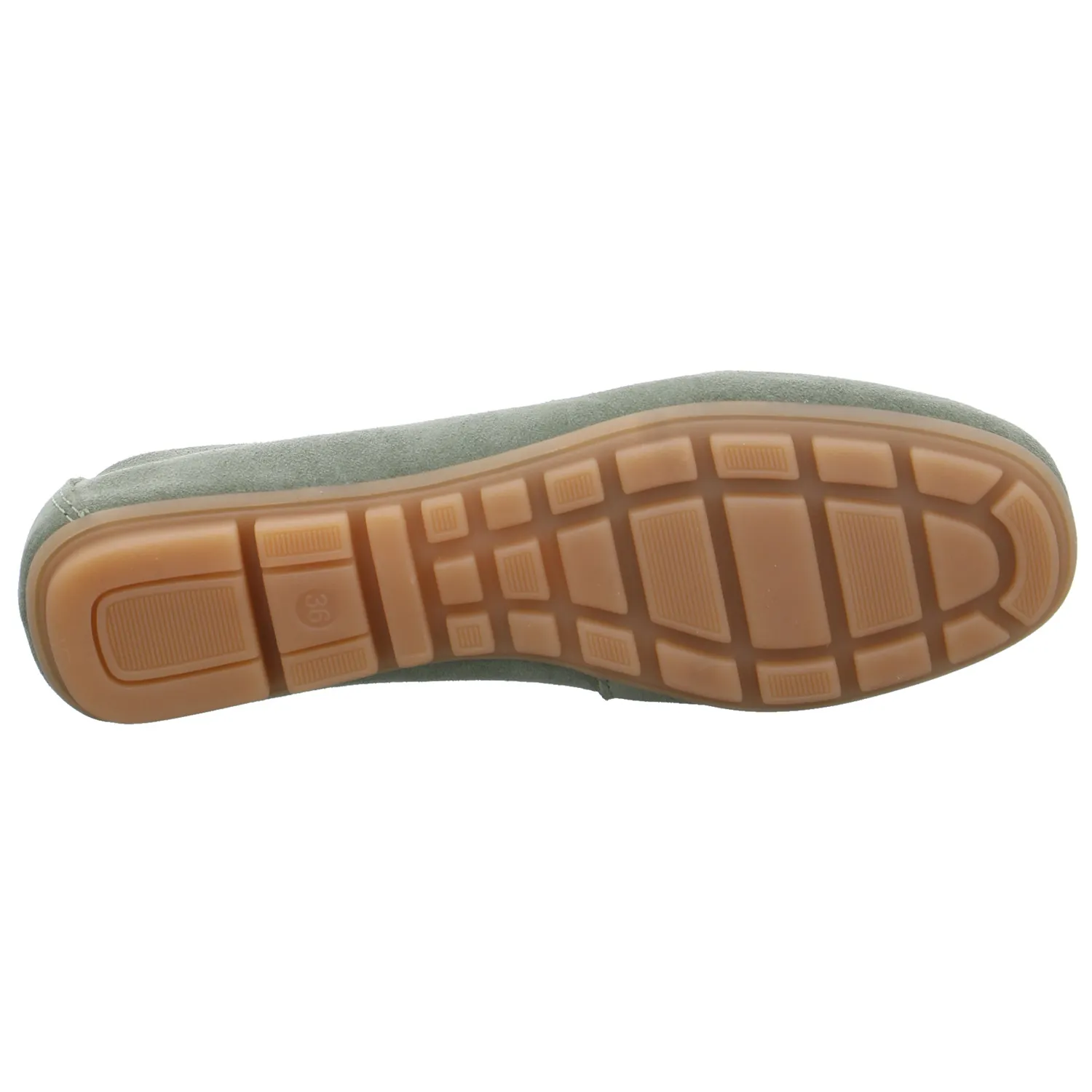SCHUHENGEL "Super leicht" Mokassin Pastelgrün Leder SCHUHENGEL "Super leicht" Mokassin Pastelgrün Leder