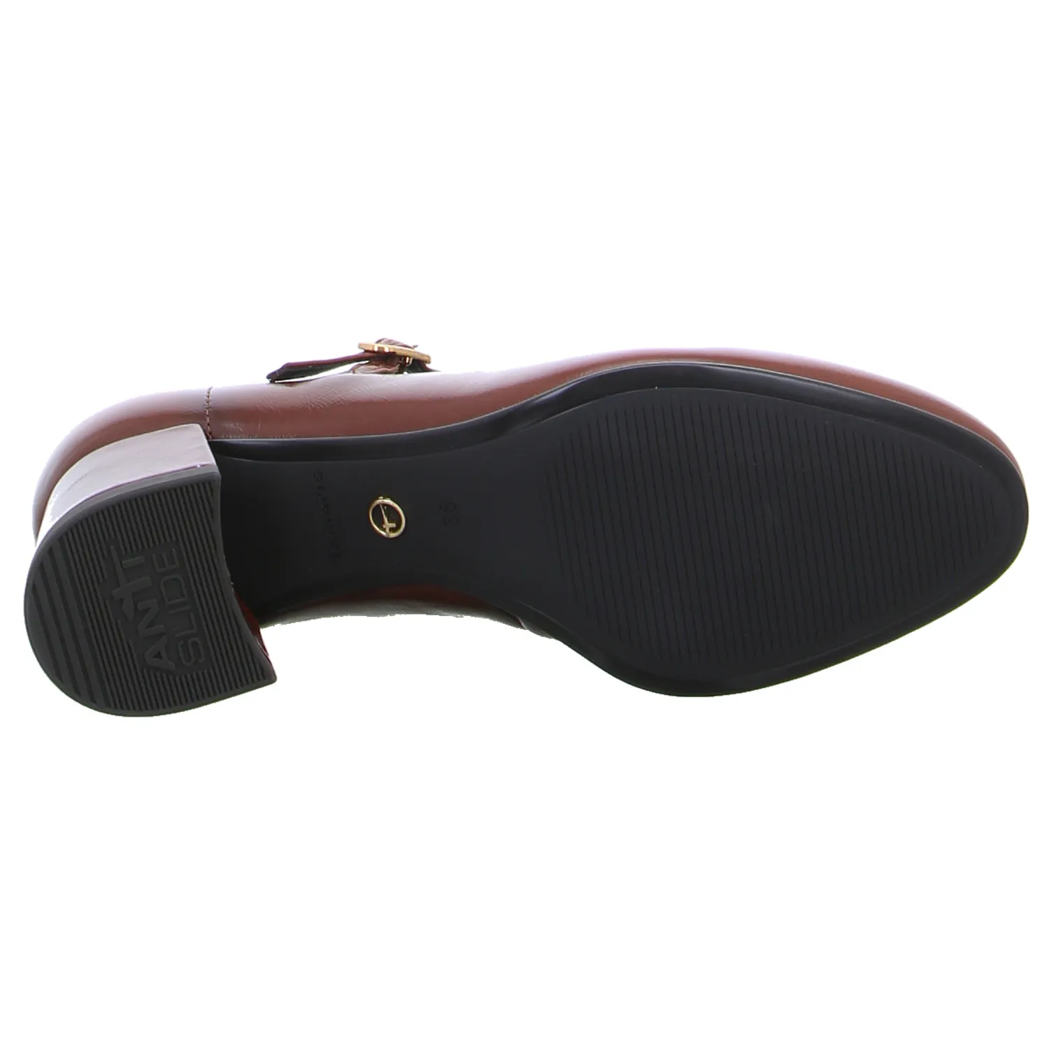 TAMARIS Pumps Cognac Leder TAMARIS Pumps Cognac Leder