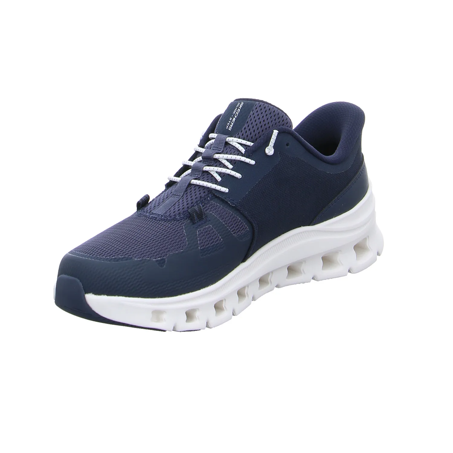 SKECHERS Halbschuhe Sneaker Stoff Blau Synthetik SKECHERS Halbschuhe Sneaker Stoff Blau Synthetik