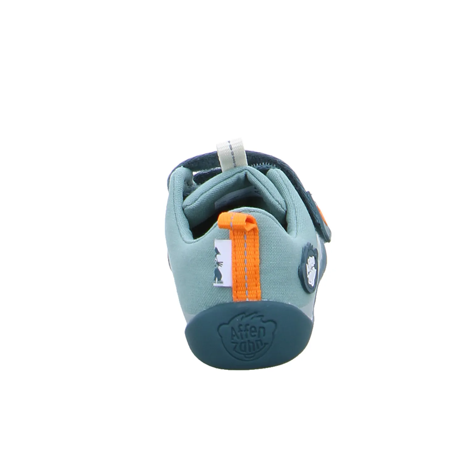 AFFENZAHN Komfortschuh Kleinkinder-Halbschuh Klett Grün Textil AFFENZAHN Komfortschuh Kleinkinder-Halbschuh Klett Grün Textil