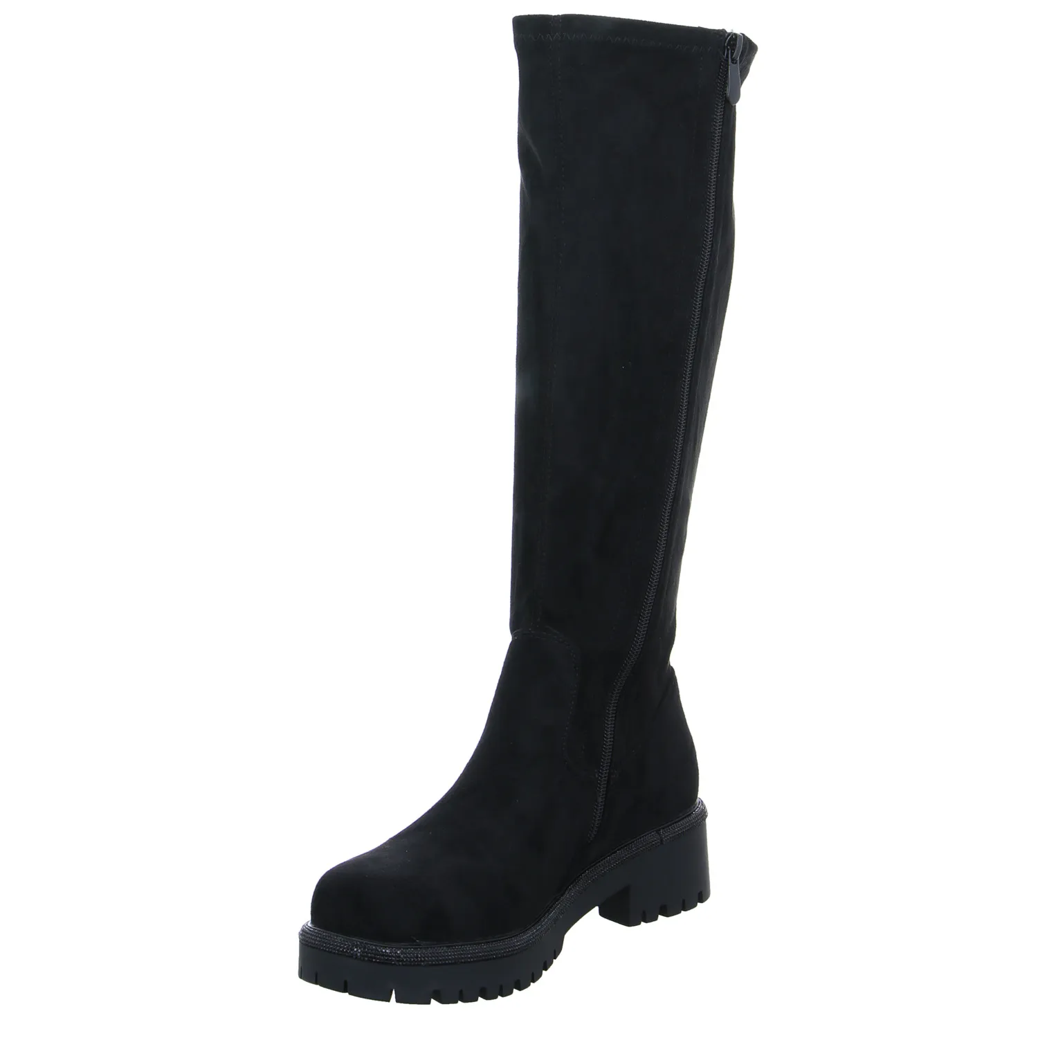 LA STRADA Stiefel Schwarz Lederimitat LA STRADA Stiefel Schwarz Lederimitat