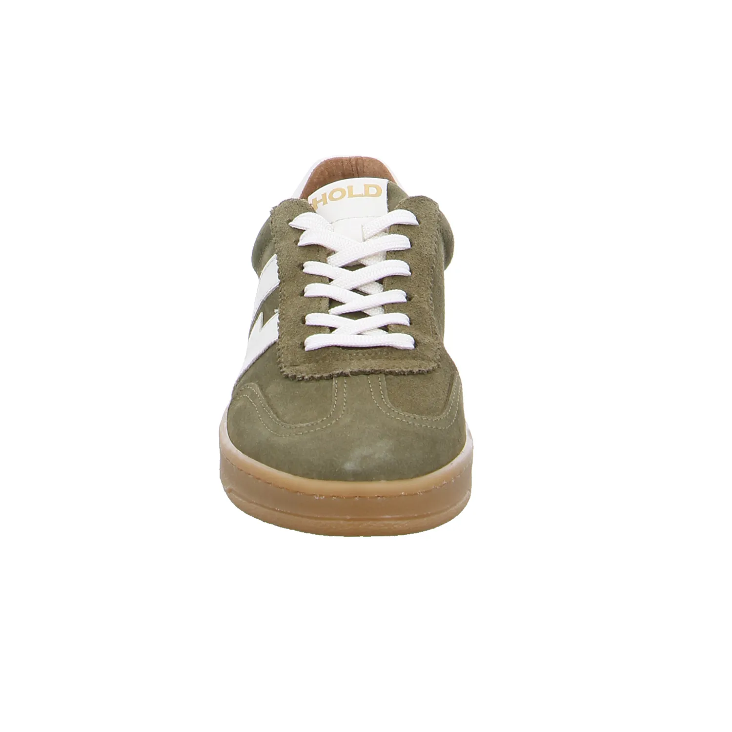 HOLD Halbschuhe Sneaker Khaki Leder HOLD Halbschuhe Sneaker Khaki Leder