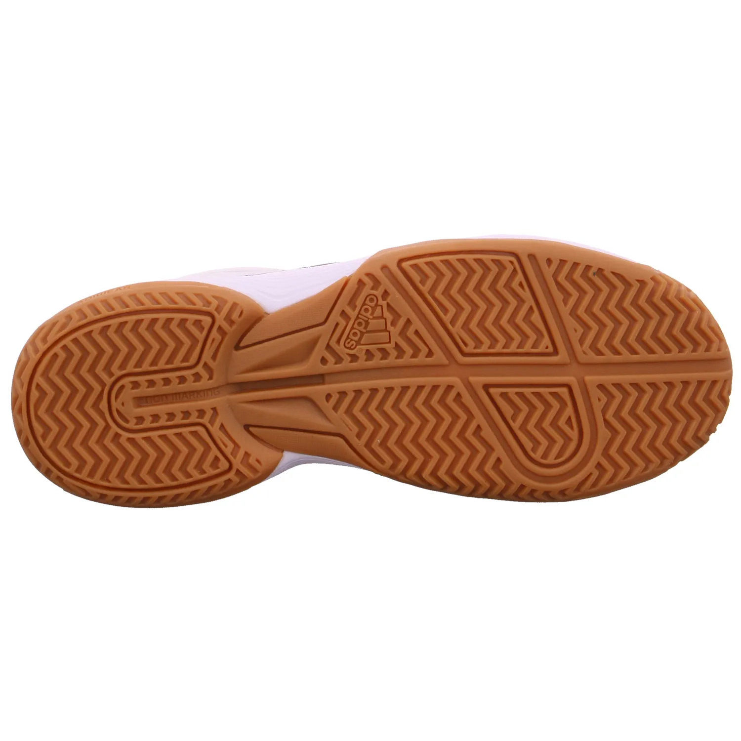 ADIDAS Indoor Freizeitschuh Weiss Lederimitat ADIDAS Indoor Freizeitschuh Weiss Lederimitat