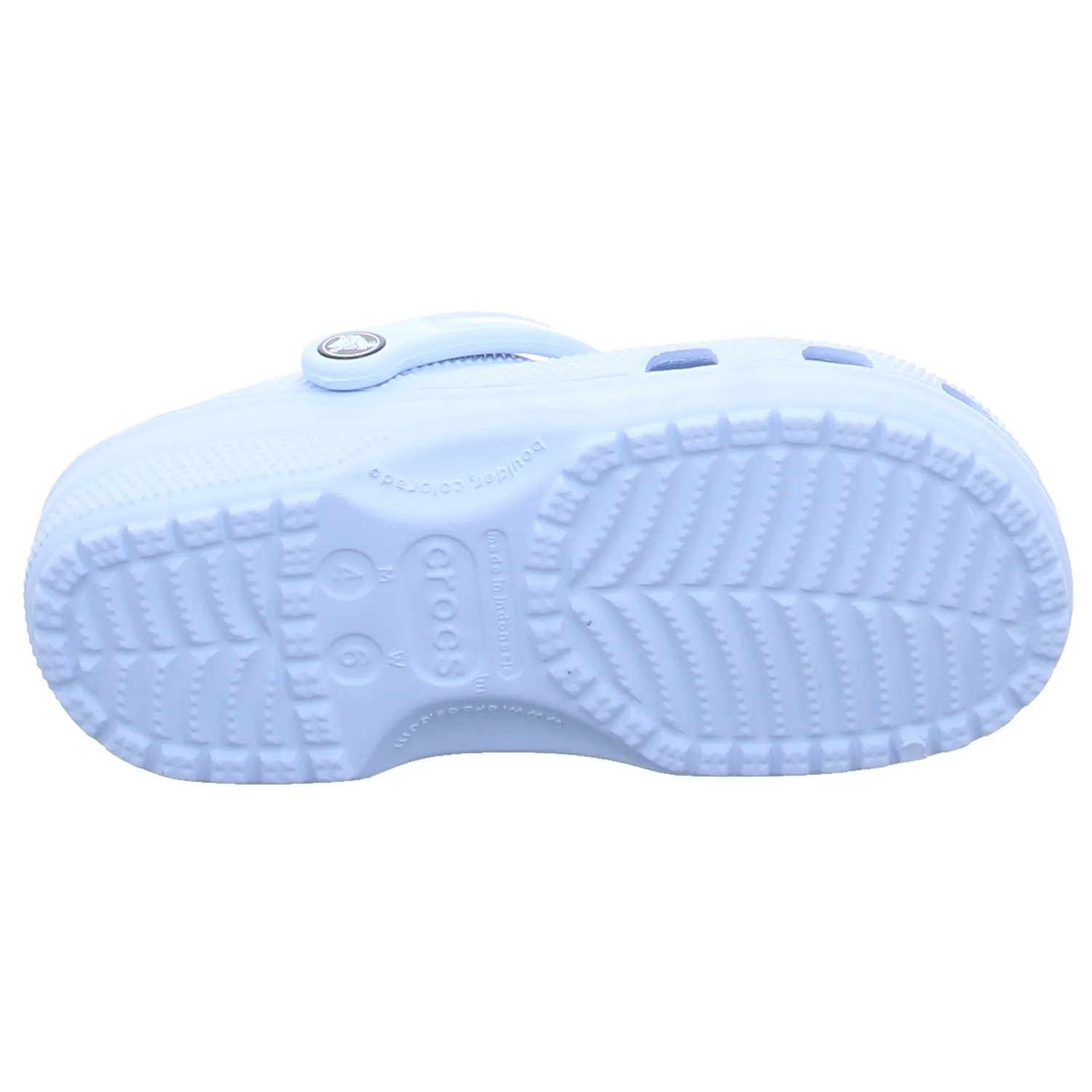 CROCS Badeschuhe unisex Hellblau Synthetik CROCS Badeschuhe unisex Hellblau Synthetik