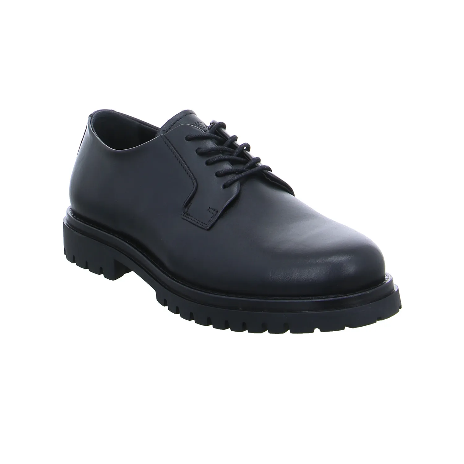 FERNANDO STRAPPA Halbschuh Schwarz Leder FERNANDO STRAPPA Halbschuh Schwarz Leder