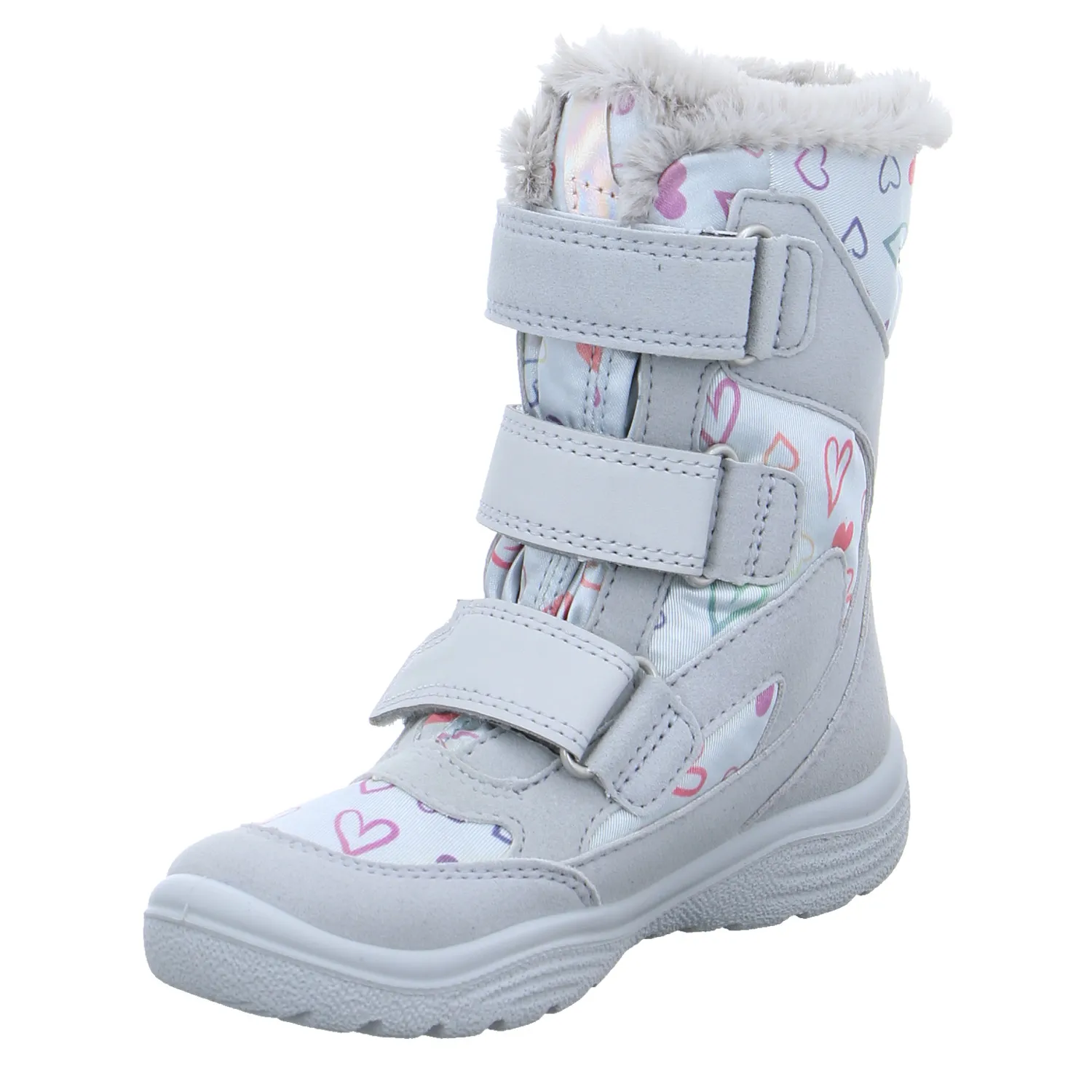 SUPERFIT Winterstiefel Mädchen-Snowboot Membrane Silber Textil SUPERFIT Winterstiefel Mädchen-Snowboot Membrane Silber Textil