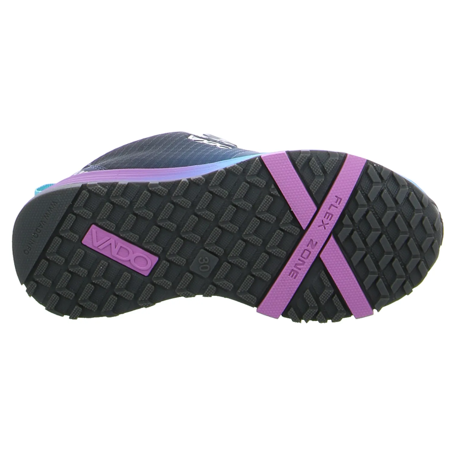 VADO Sneaker Outdoor Kleinkinder-Sport -Halbschuh Türkis Textil VADO Sneaker Outdoor Kleinkinder-Sport -Halbschuh Türkis Textil