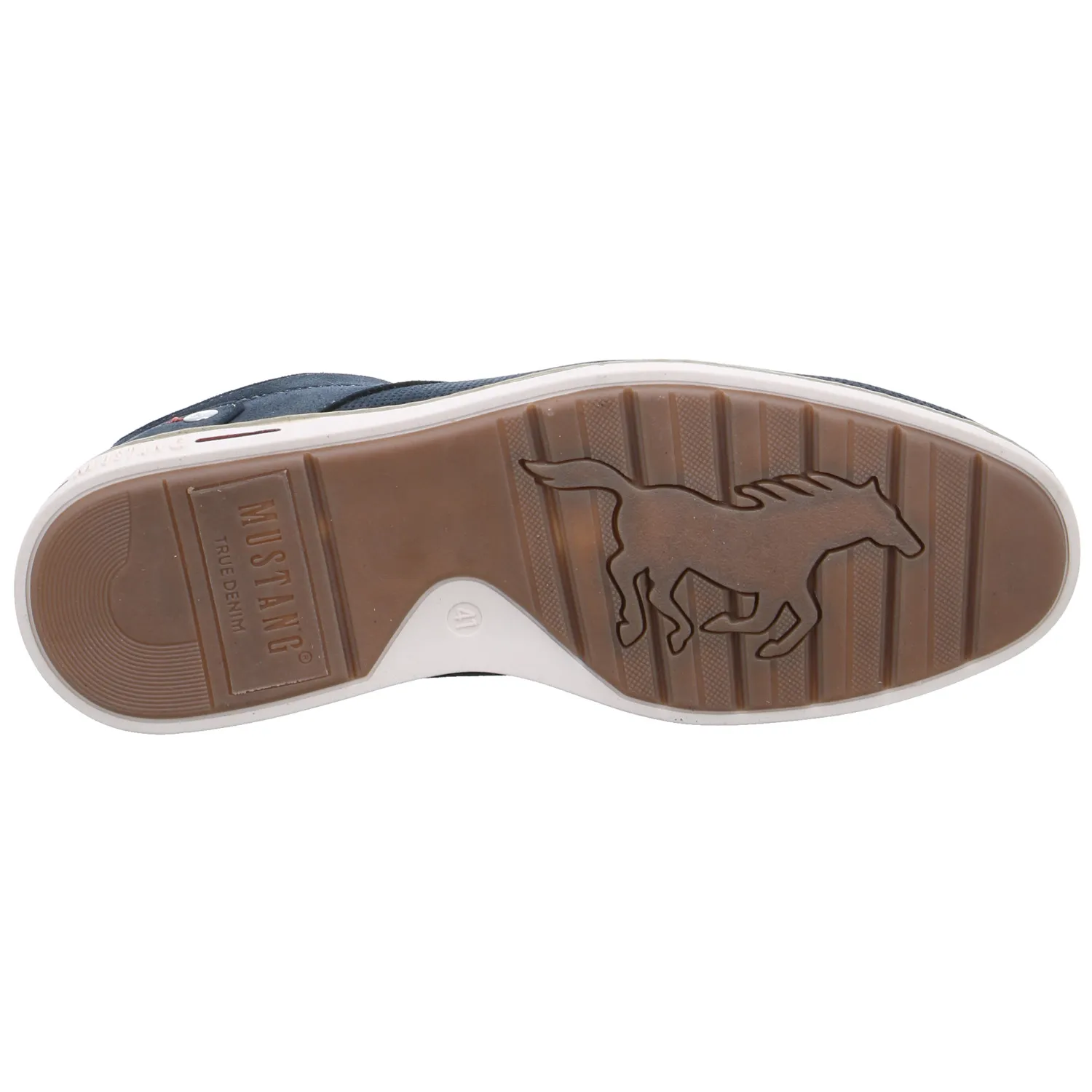 MUSTANG Halbschuh-City Blau Lederimitat MUSTANG Halbschuh-City Blau Lederimitat