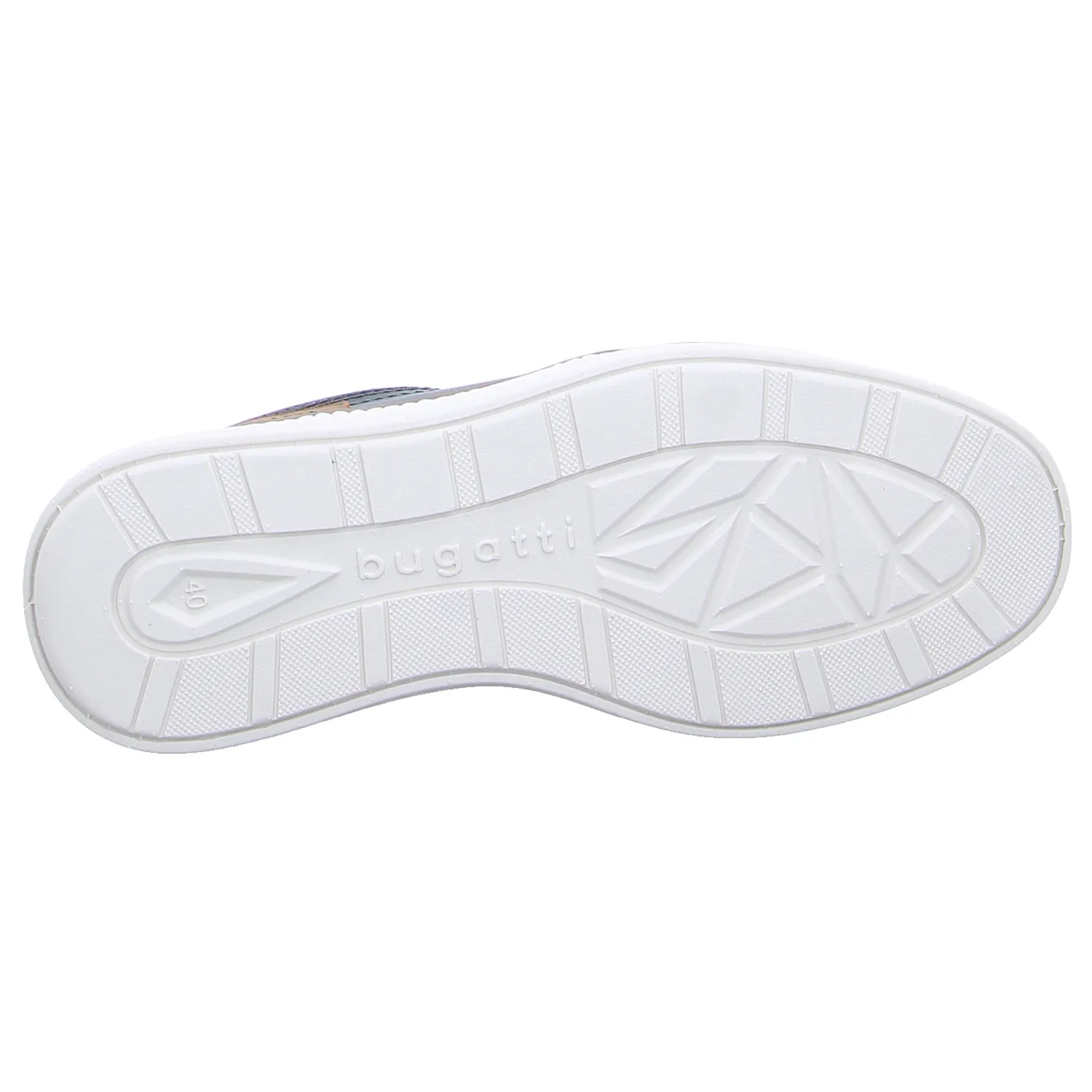 BUGATTI SHOES Halbschuhe Sneaker Blau Lederimitat BUGATTI SHOES Halbschuhe Sneaker Blau Lederimitat