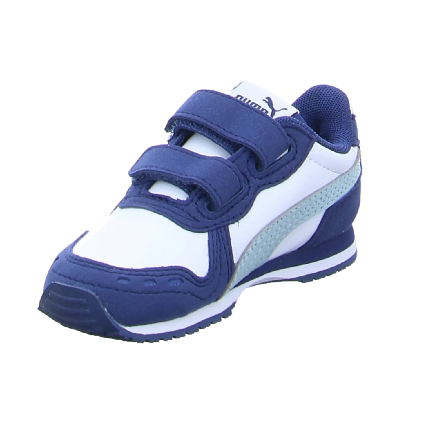 PUMA Sneaker Baby-Sport-Bottine Blau Lederimitat PUMA Sneaker Baby-Sport-Bottine Blau Lederimitat