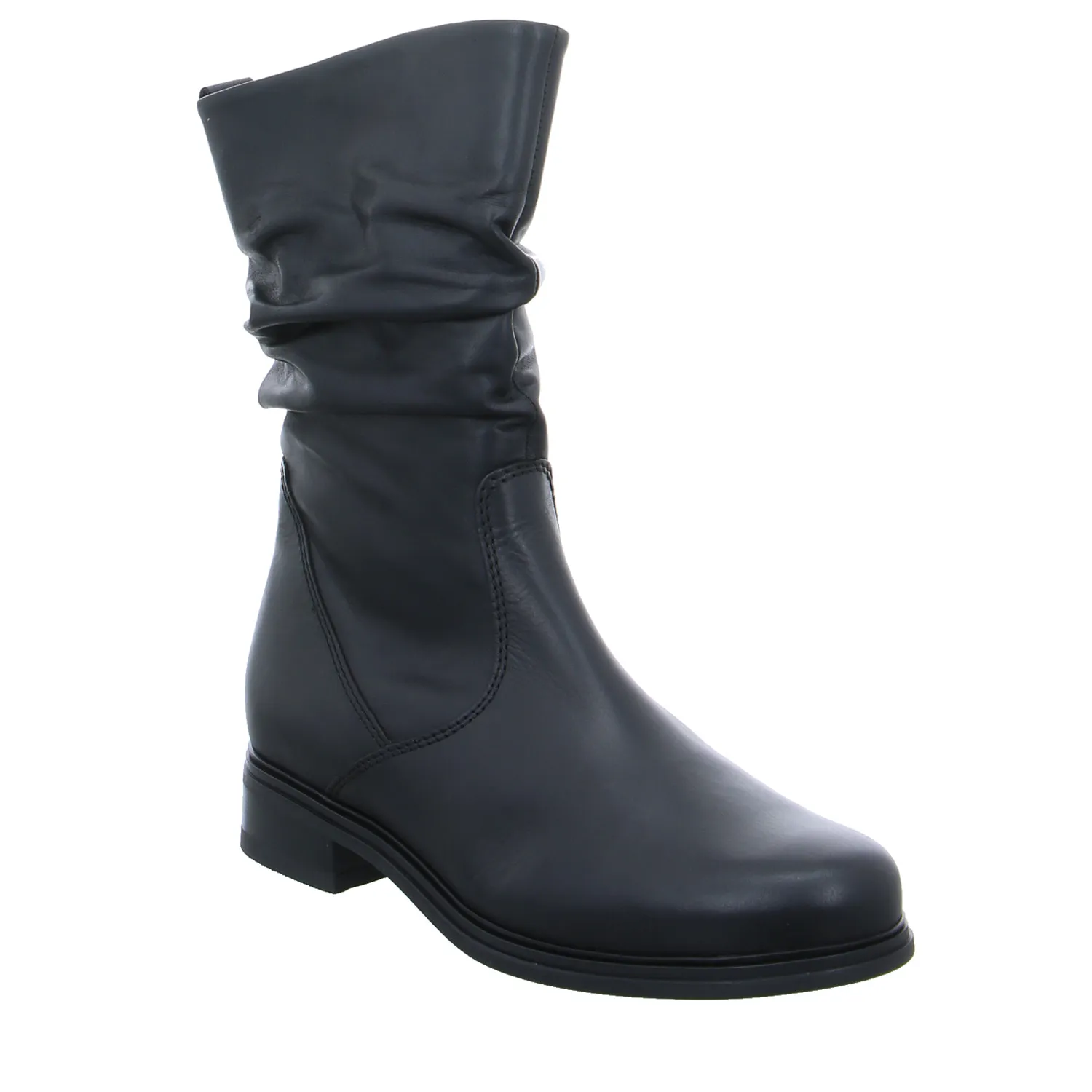 GABOR Boot Schwarz Leder GABOR Boot Schwarz Leder
