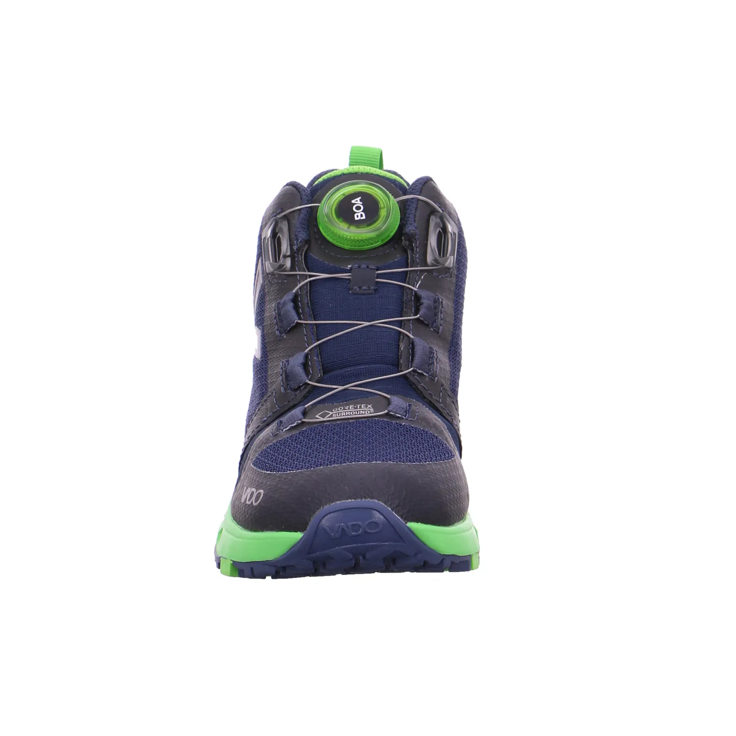 VADO Sneaker high Jugend-Boot Blau Textil VADO Sneaker high Jugend-Boot Blau Textil