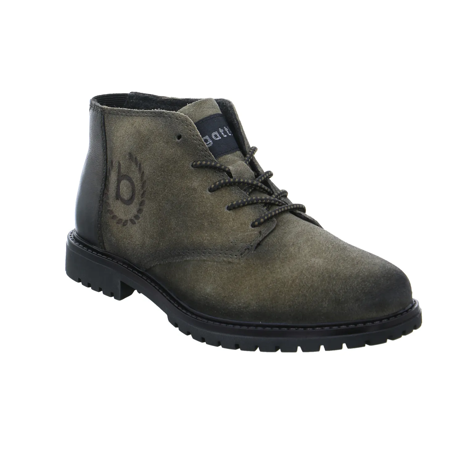 BUGATTI SHOES Boots Grün Leder BUGATTI SHOES Boots Grün Leder